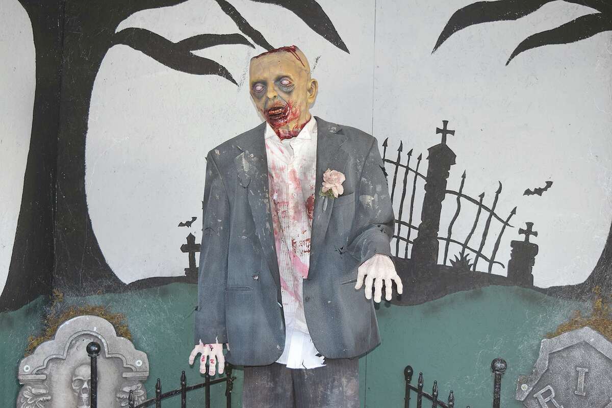The 217 Terror haunted attraction features a cemetery scene, among others.