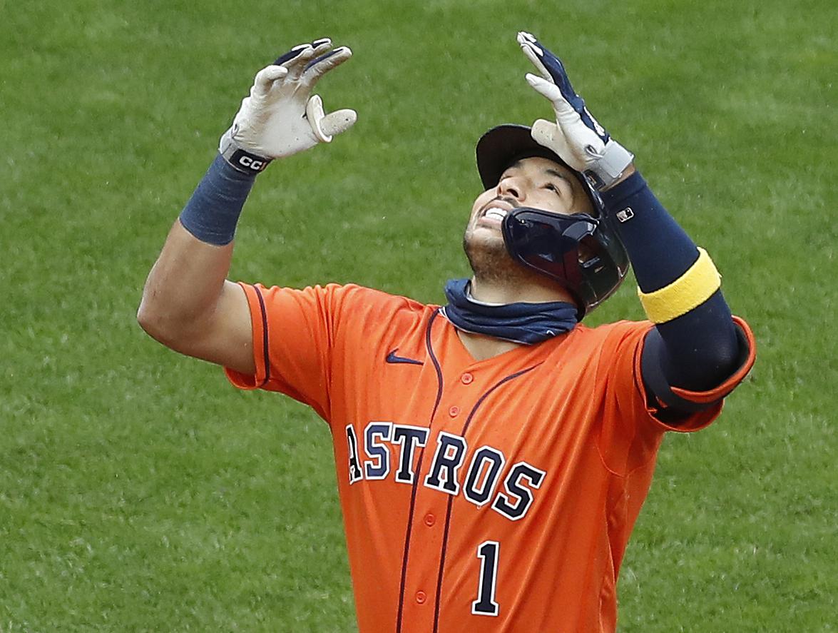 We have run out of words: Correa sends game to extra innings with defensive  wizardry