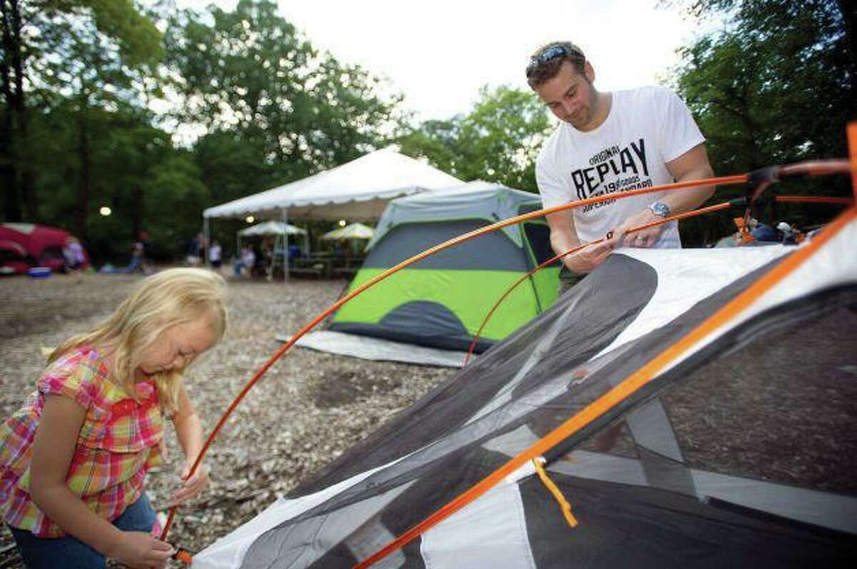 On Oct. 9, families are invited to pitch tents at socially distanced campsites throughout the SM&NC campus and take part in staff-led outdoor activities in small groups throughout the evening.