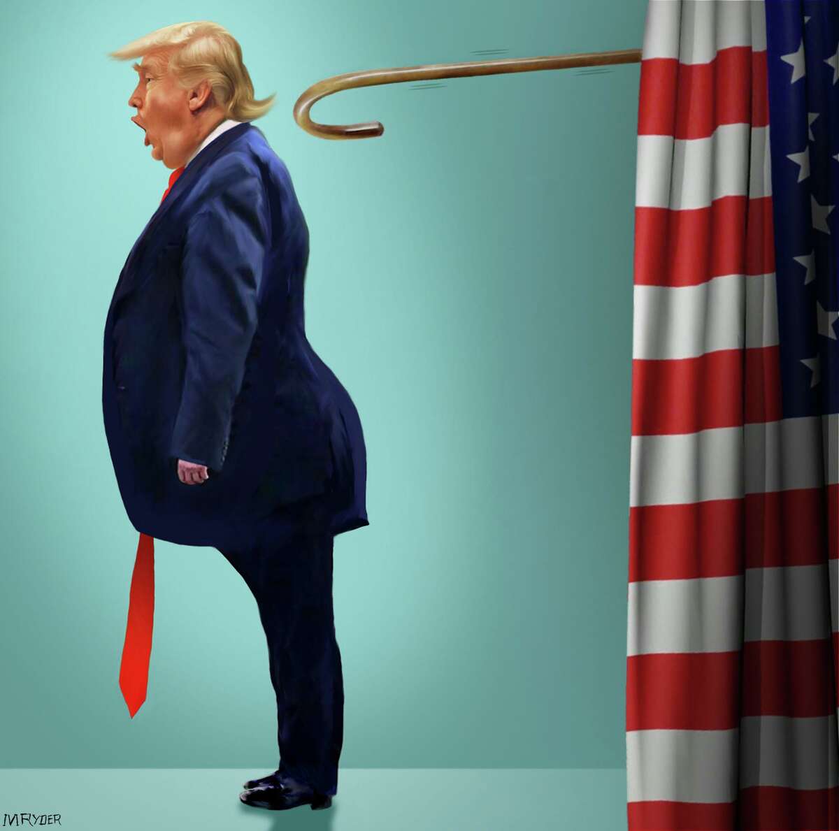 Trump illustration