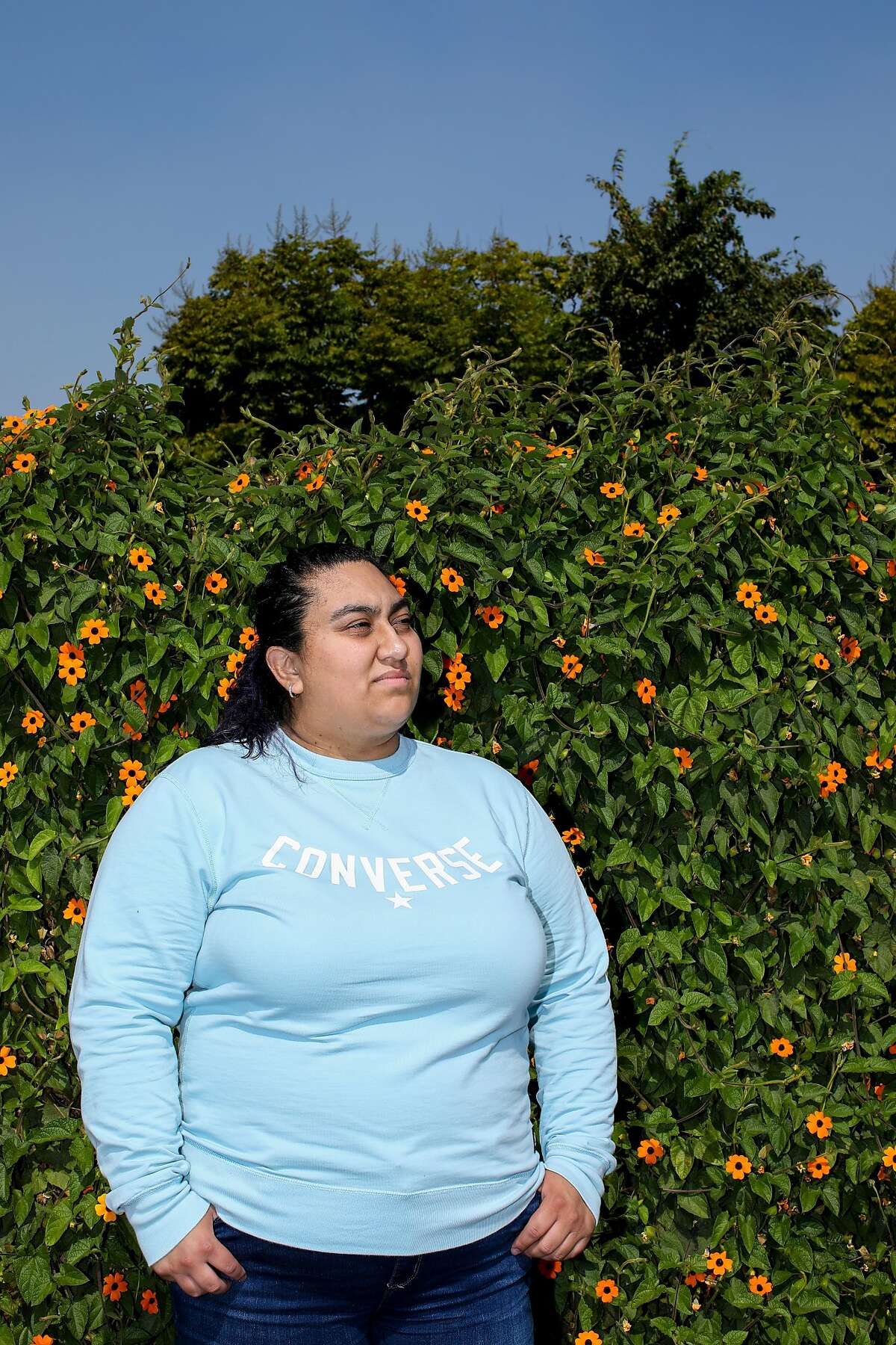 Nallely Camacho is a single mom and member of a hotel workers union that had backed AB3216, which would have given them recall rights for their old positions.