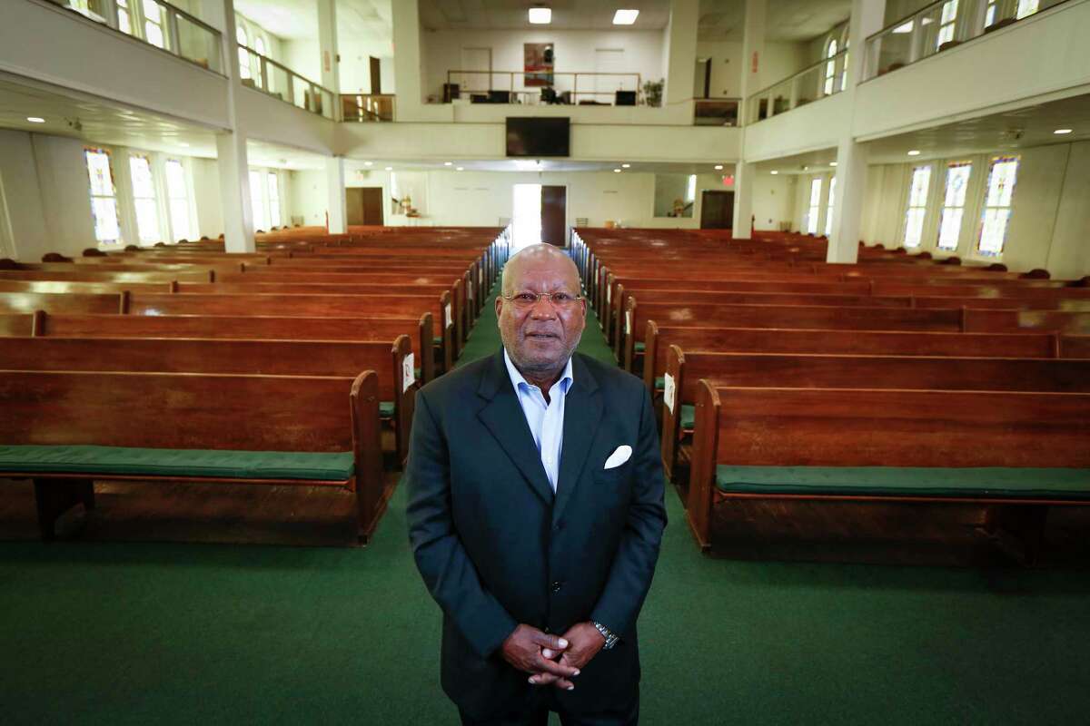 Pleasant Hill Baptist Church Pastor Harvey Clemons is preparing to returned to in-person services on Sunday Wednesday, Sept. 30, 2020, in Houston.