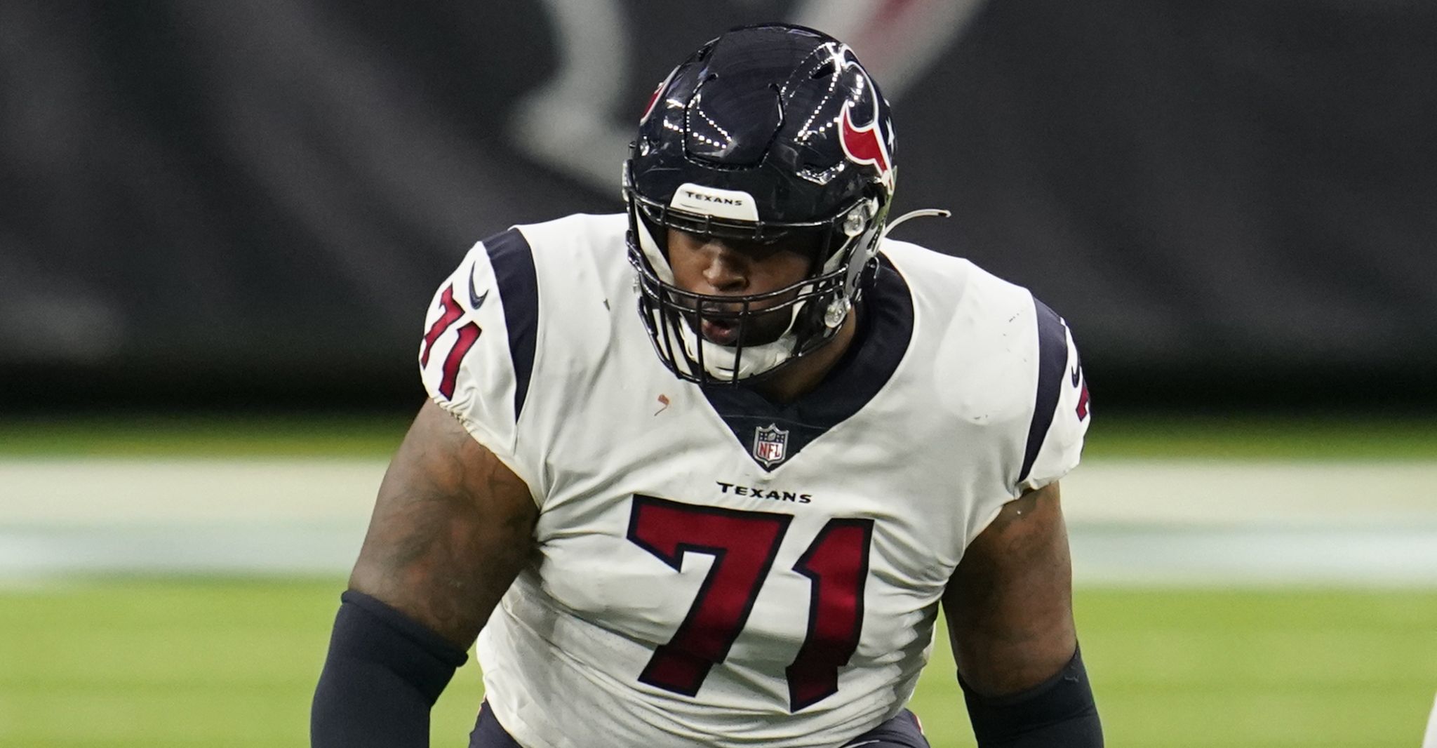 Texans encouraged by Tytus Howard's hard-nosed style 