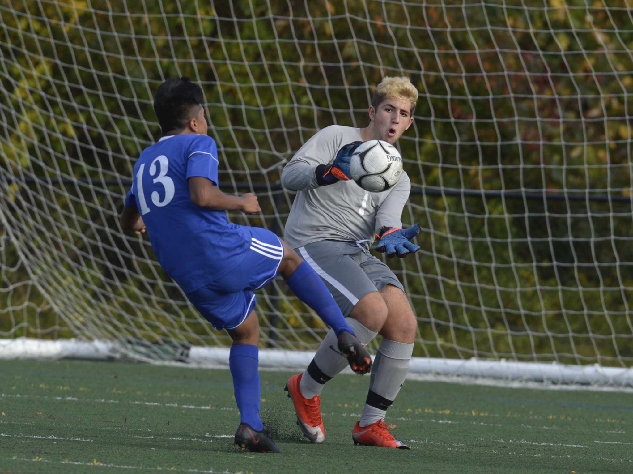 New Milford boys soccer had title hopes, now just happy to be playing