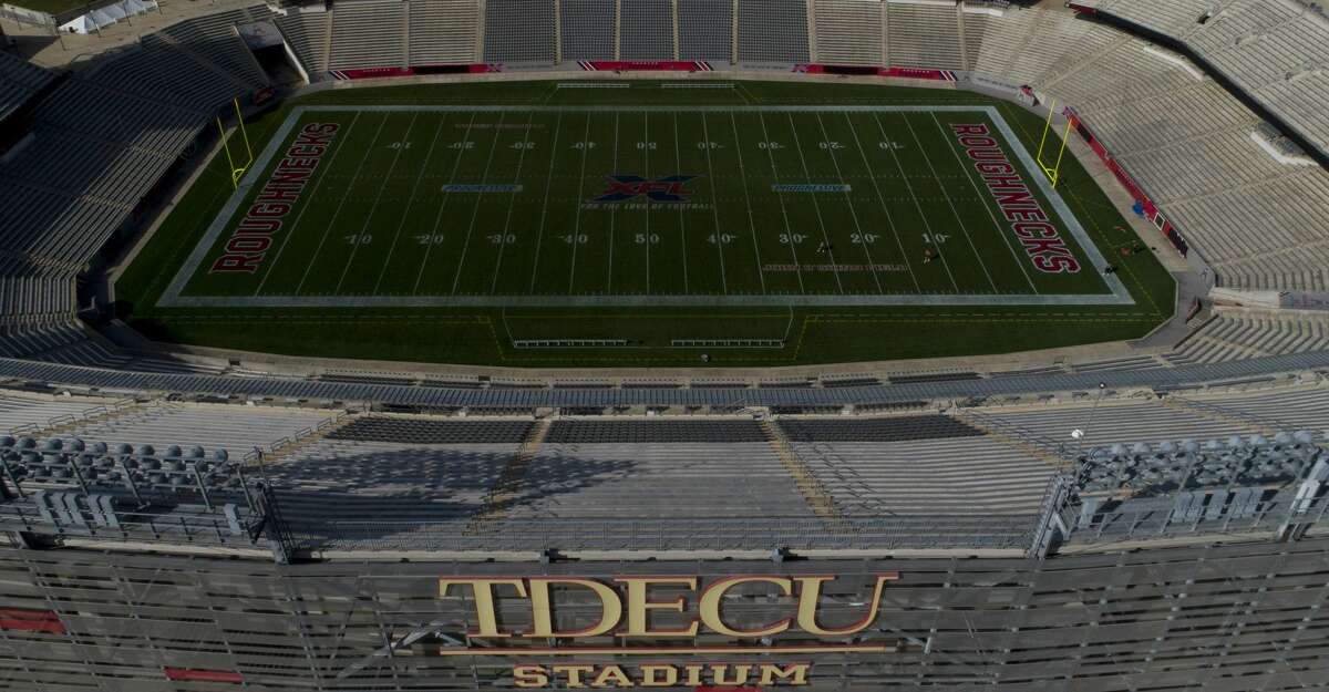 University of Houston's TDECU Stadium photographed Tuesday, March 31, 2020, in Houston.
