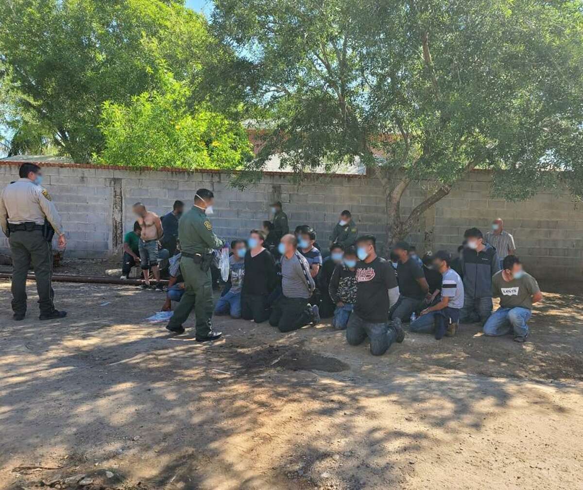 In a joint effort by the U.S. Border Patrol and the Webb County Sheriff’s Office, a stash house was shut down Thursday which was housing 39 individuals.