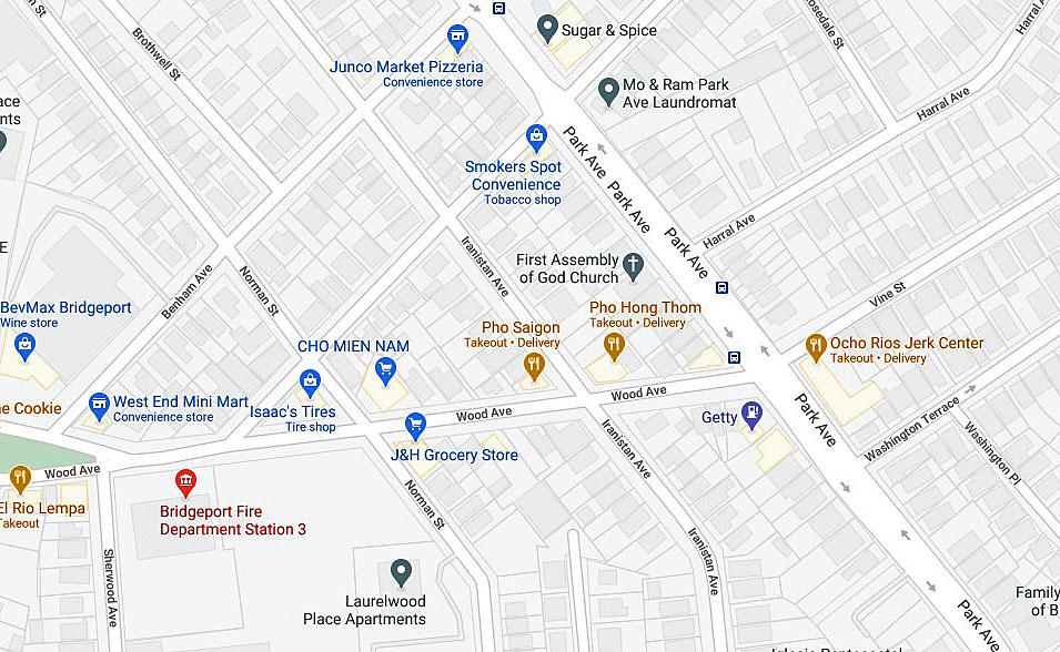 Mayor Construction crew hit gas line on Iranistan Ave. in Bridgeport