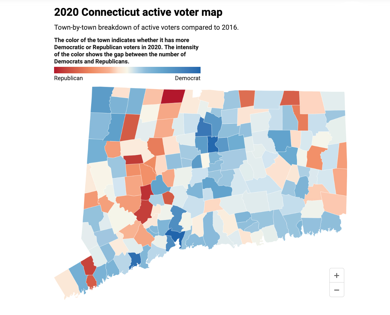 Record numbers of voters register in Conn. with increases in Democrats ...