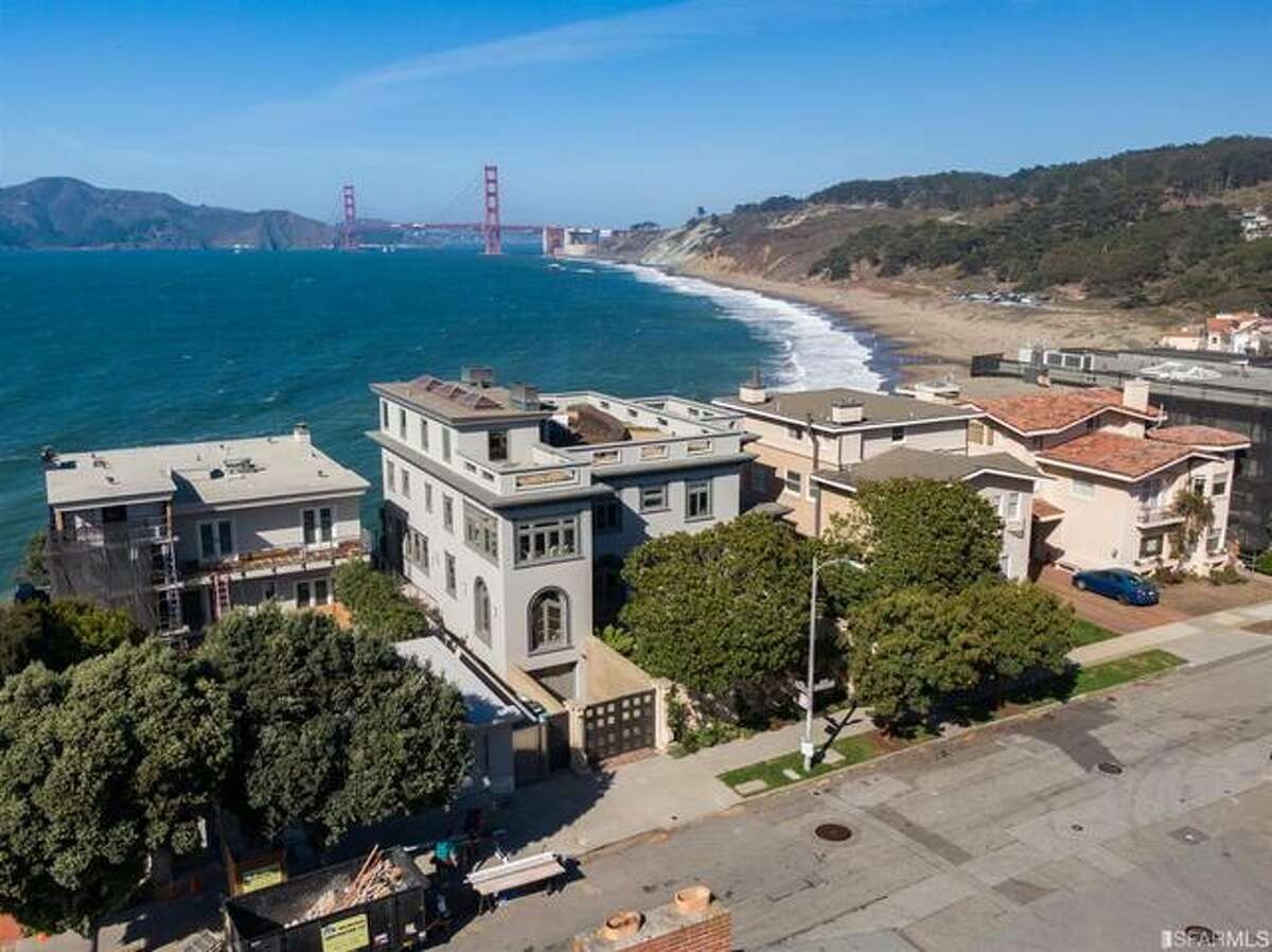 Listed at $25,000,000 by Neal Ward of Compass, the home is likely to become the priciest sale in the bougie neighborhood's history, topping a nearby property that sold for $18 million in July 2019. The house at 190 Sea Cliff Ave. last sold in 1999 for $5,680,000.