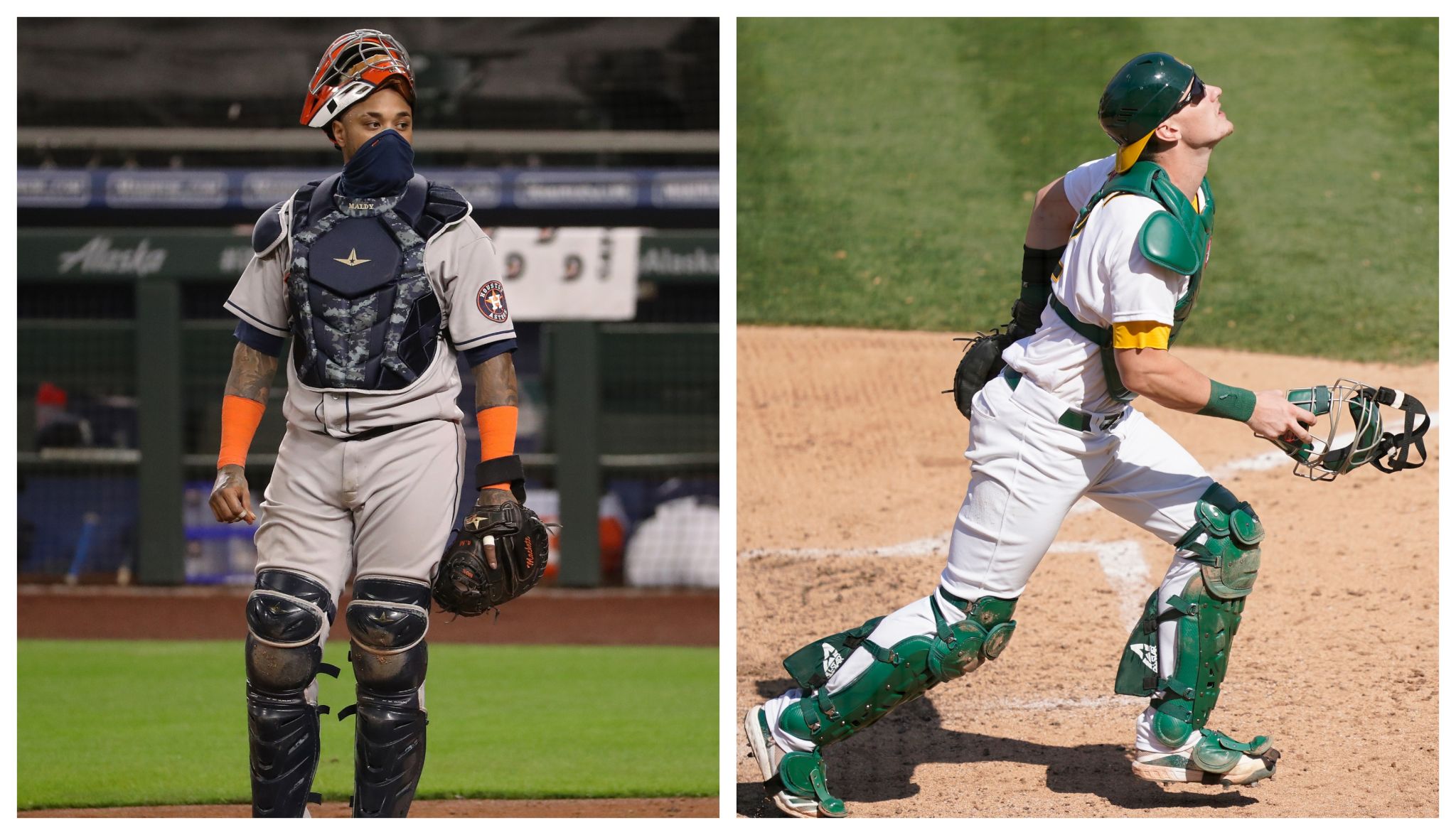 How the Astros and A's match up positionbyposition
