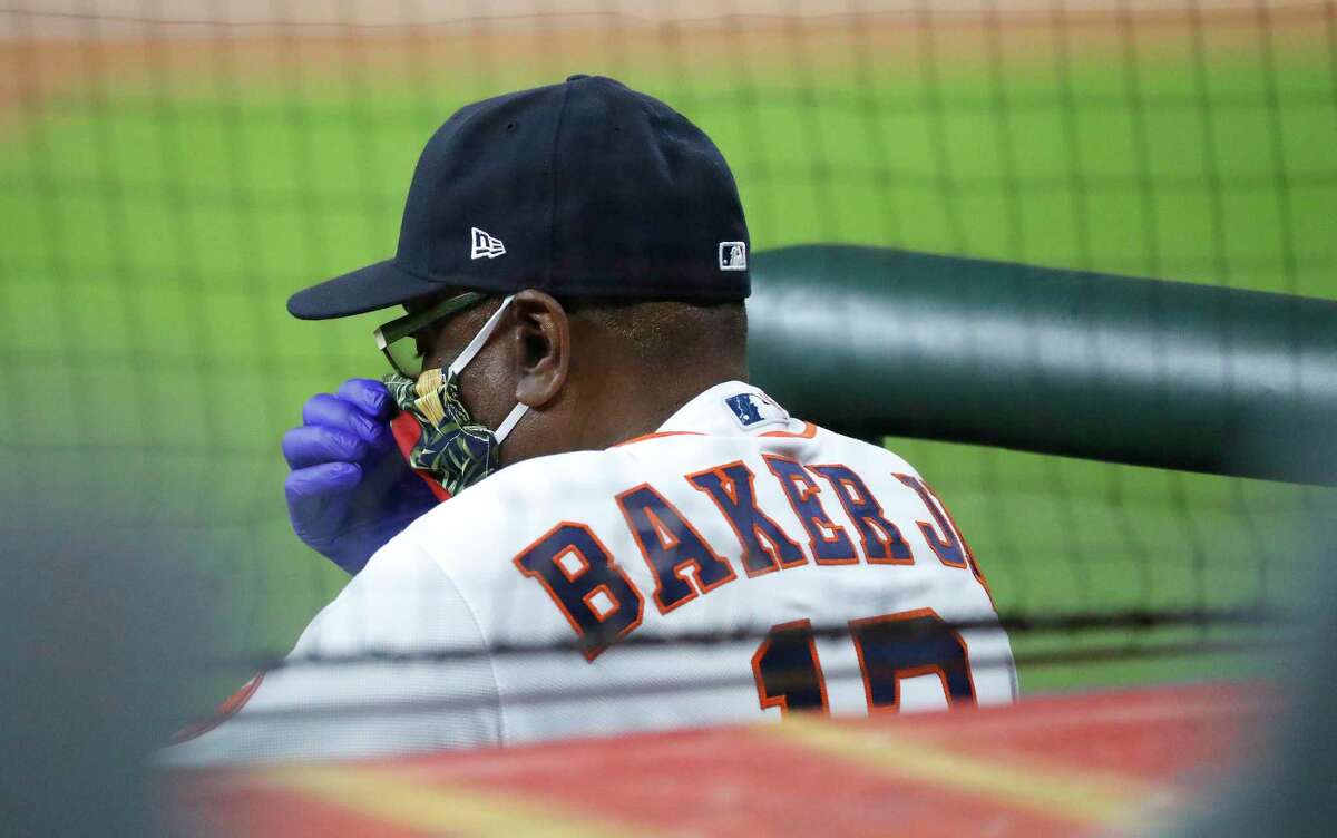 Dusty Baker says he was like the substitute teacher for ahwile with the Astros but now the team is learning him and vice versa.