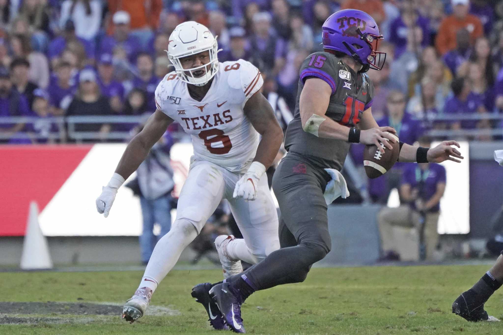 No. 9 Texas hopes to get best of TCU, Patterson this time