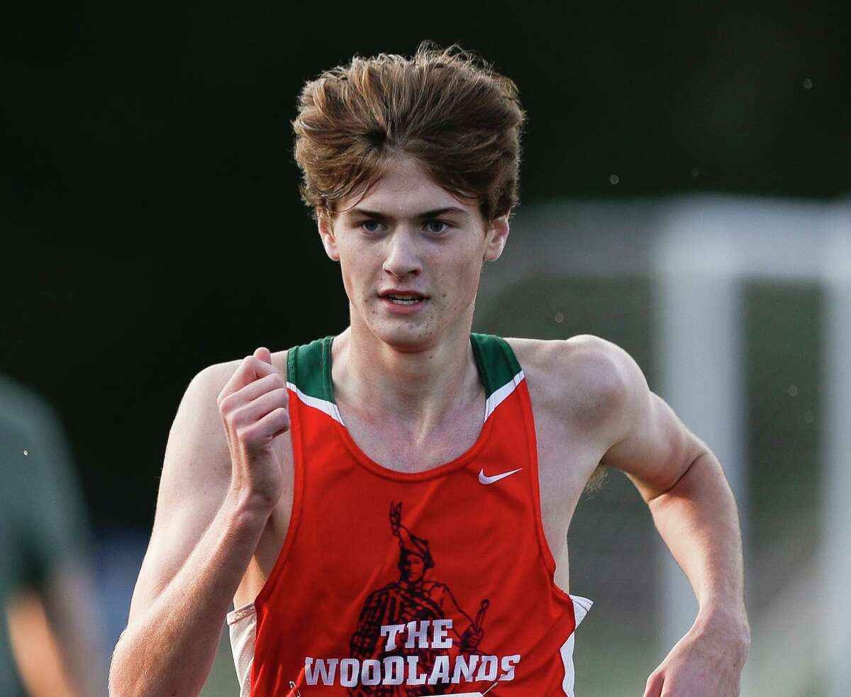 Shown here as a senior for The Woodlands cross country team, Chance Gibson died Saturday as a result of an automobile accident. He was a freshman at Texas A&M.