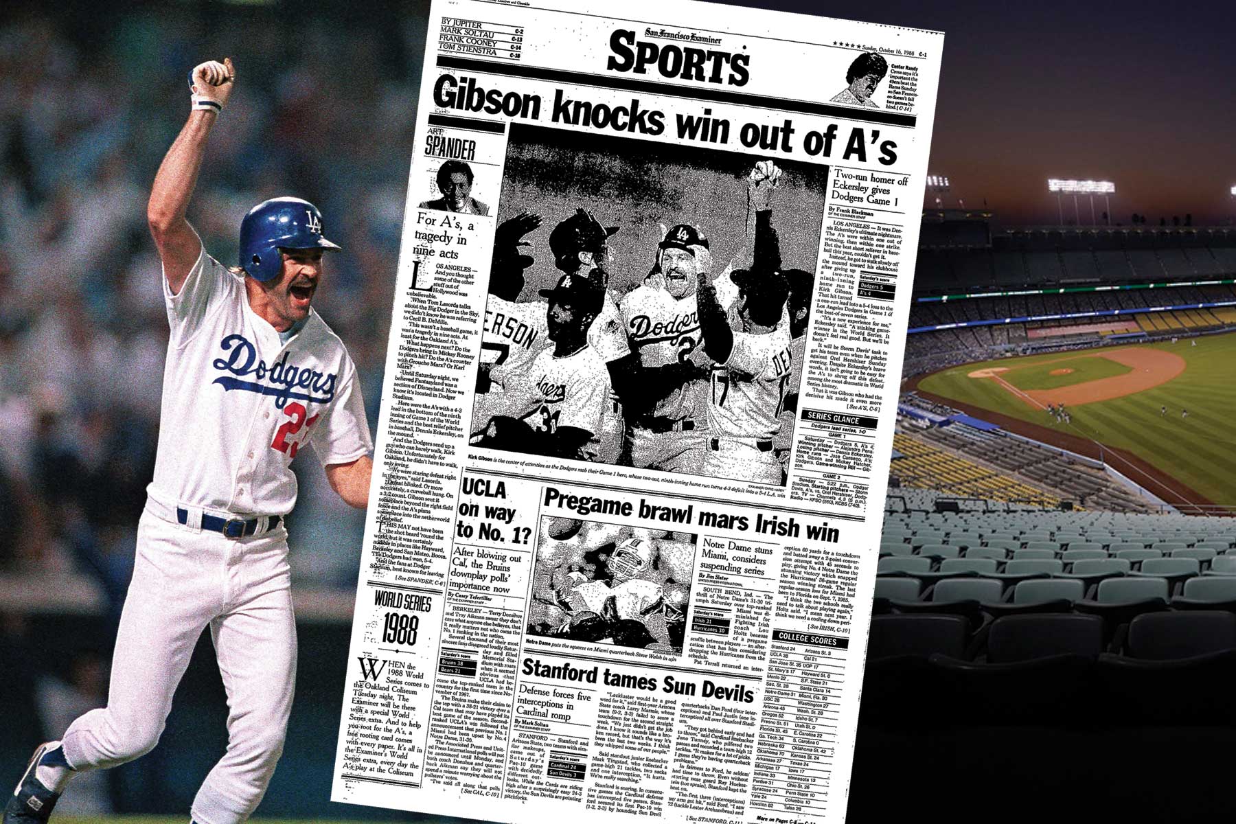 A’s bring some October history at Dodger Stadium into unusual Division