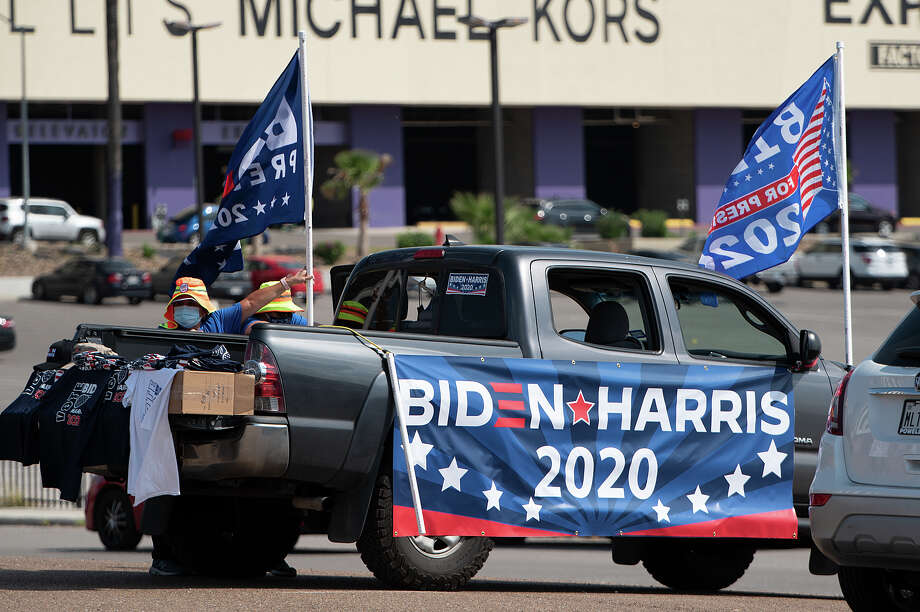 Photos Biden supporters parade through Laredo Laredo Morning Times