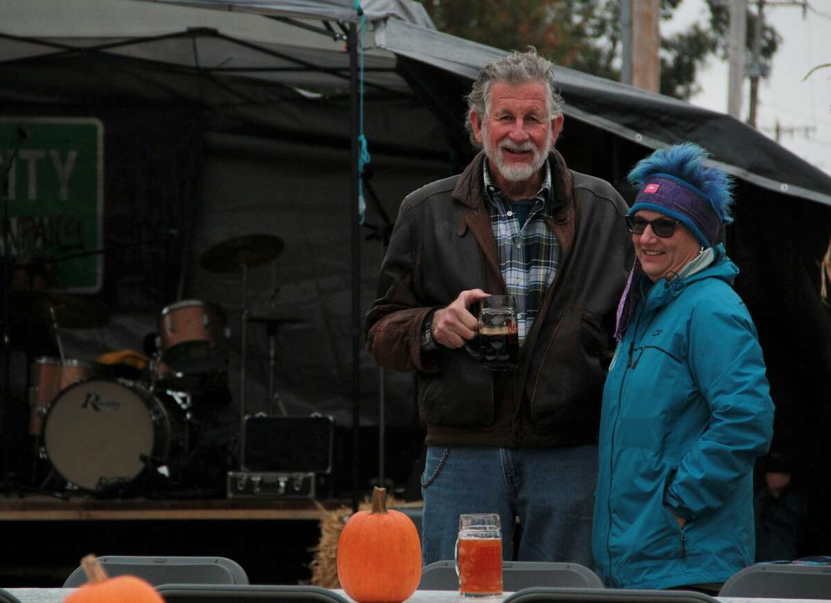 Residents braved the cold Saturday as they celebrated Reed City's inaugural Octoberfest Celebration. Hosted by Reed City Brewery, live music played as guests enjoyed German-inspired beer and food.