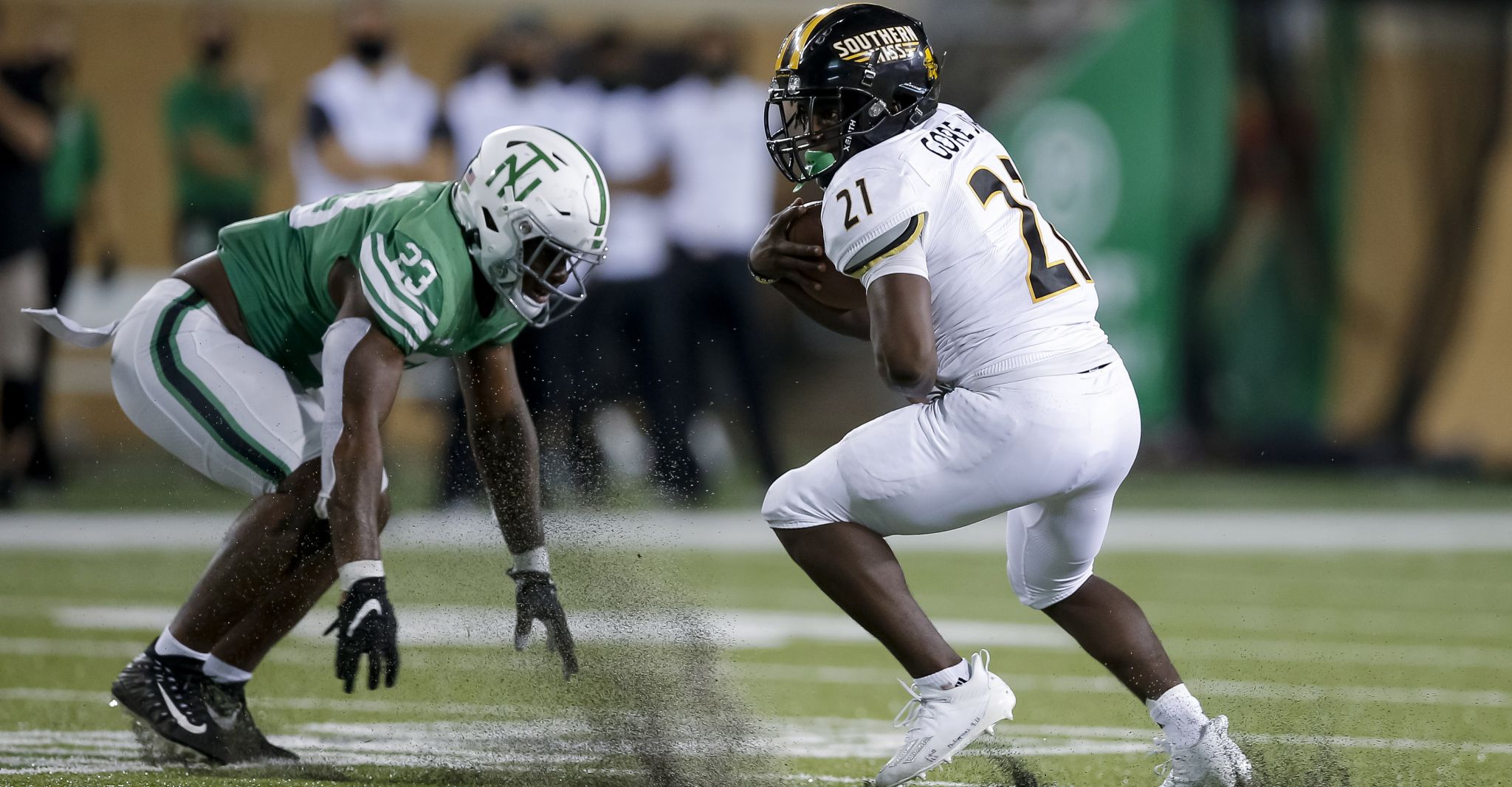 Frank Gore Jr. made his college football debut