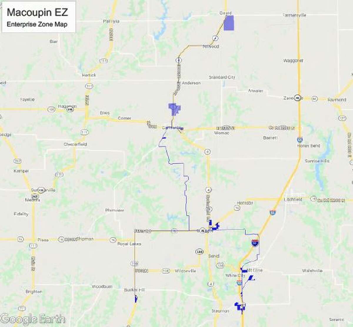 Macoupin County Property Lines Macoupin Sees Renewed Opportunity In Zone Expansion