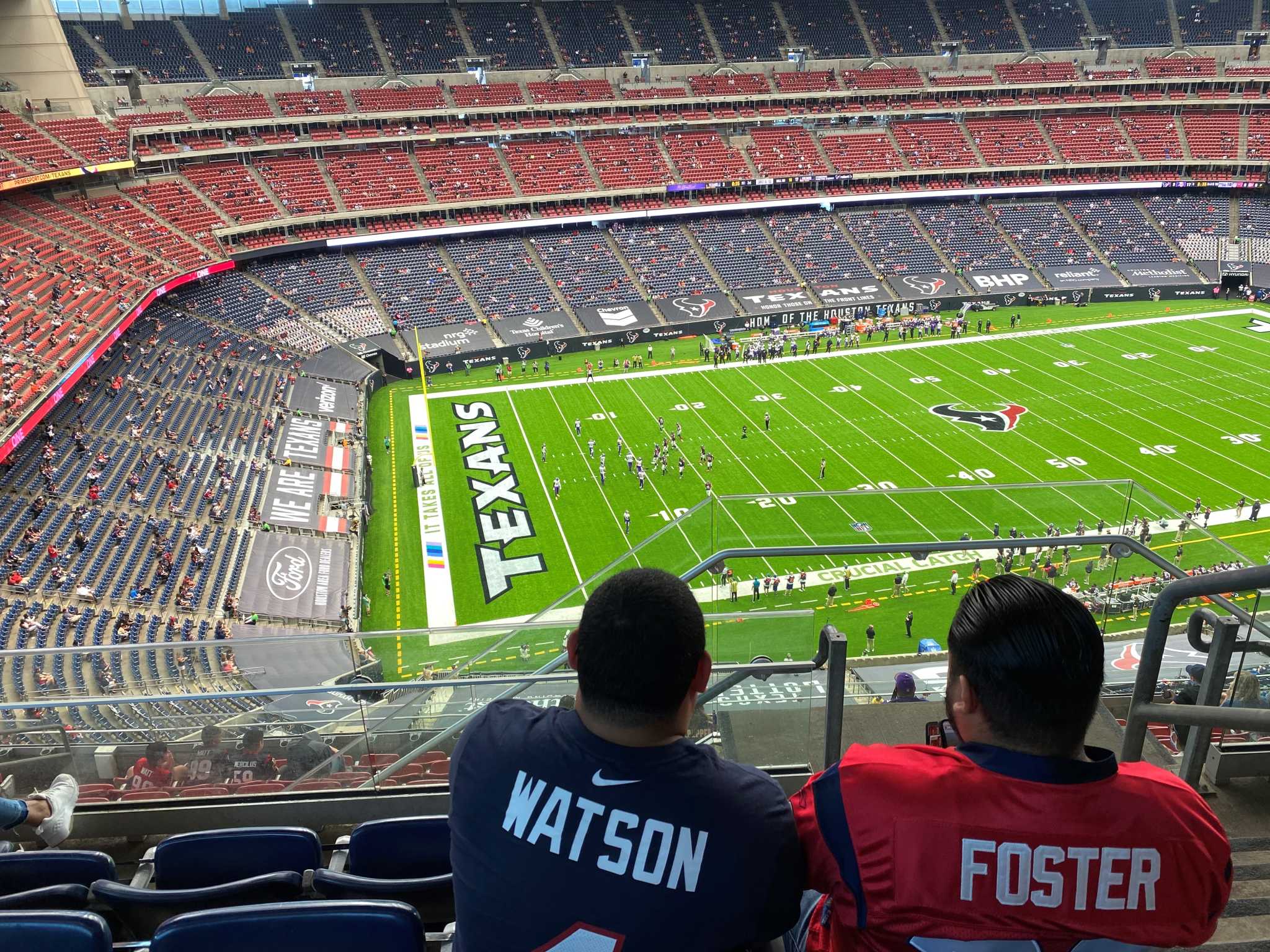 Here's what it was like being one of 12,000 fans at the Texans game