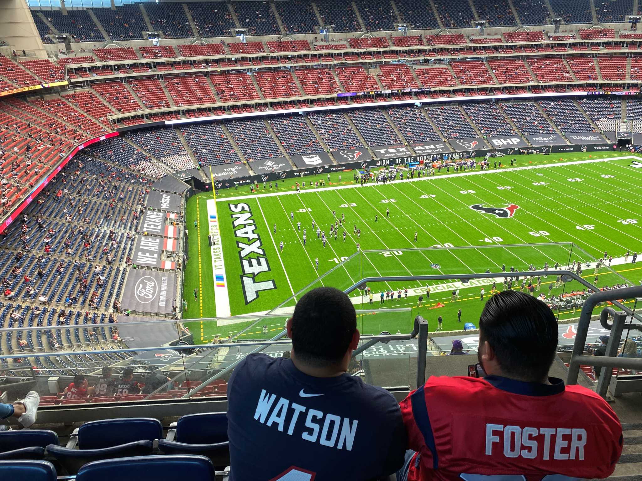 Texans to play remaining home games at NRG Stadium with fans