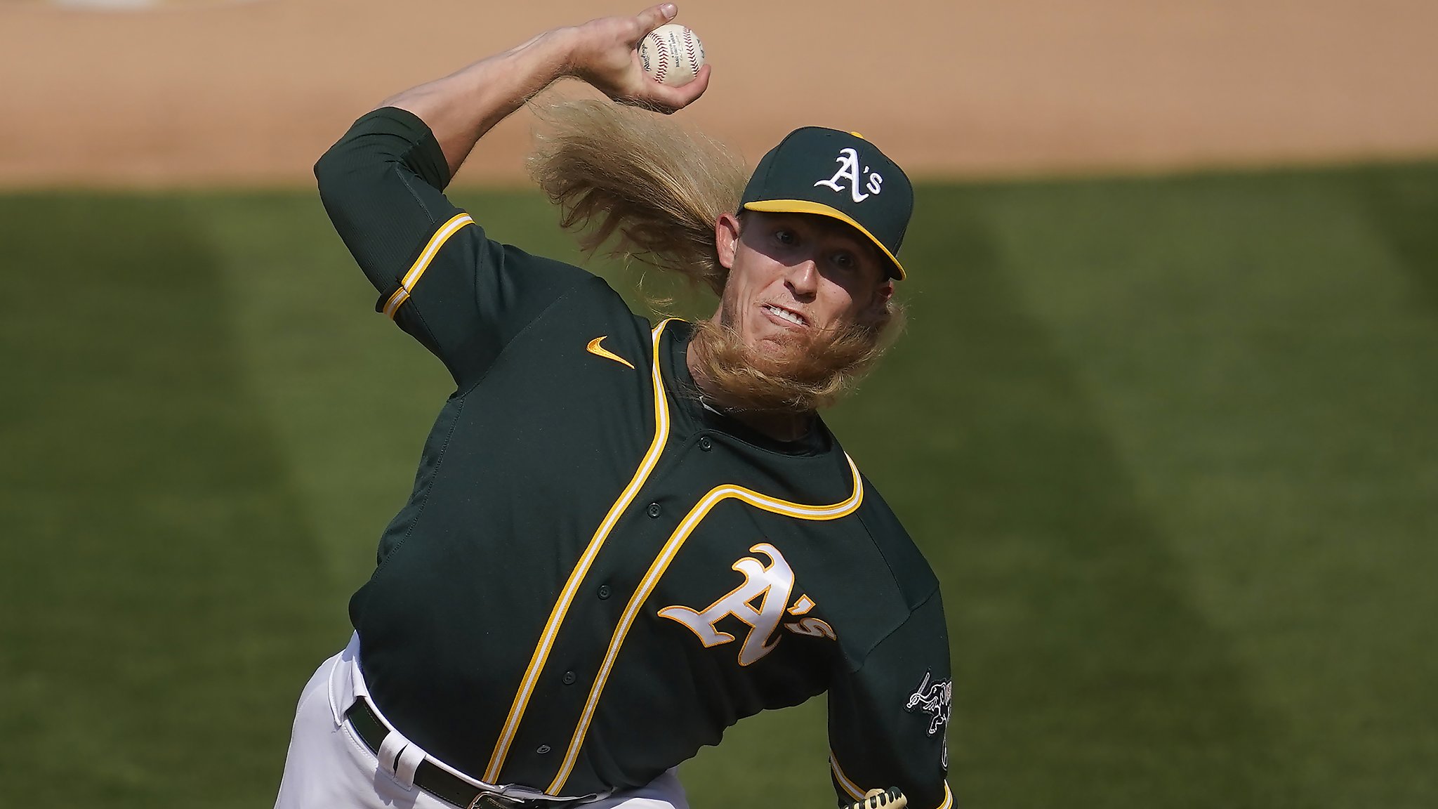 A's add hard-throwing rookie Jordan Weems to ALDS roster, Vimael Machin  left off