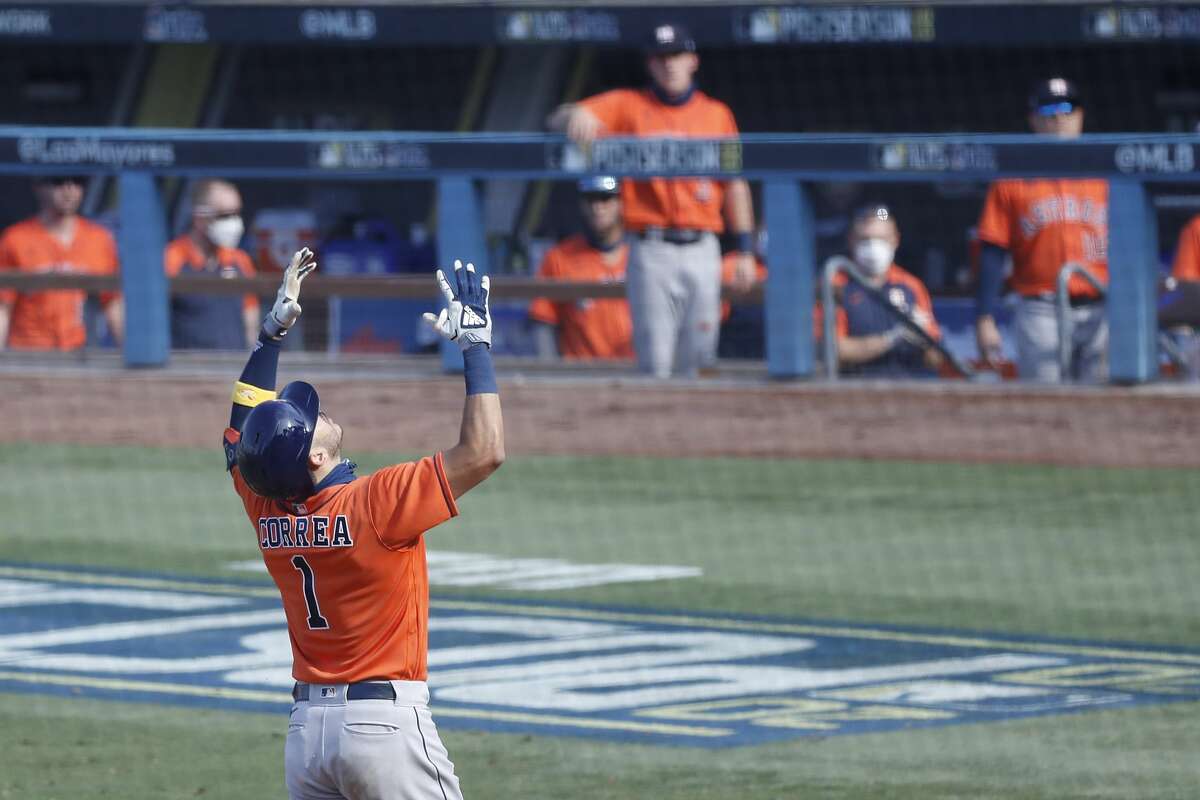 When you finally get to the plate, look up and throw both arms to the heavens.