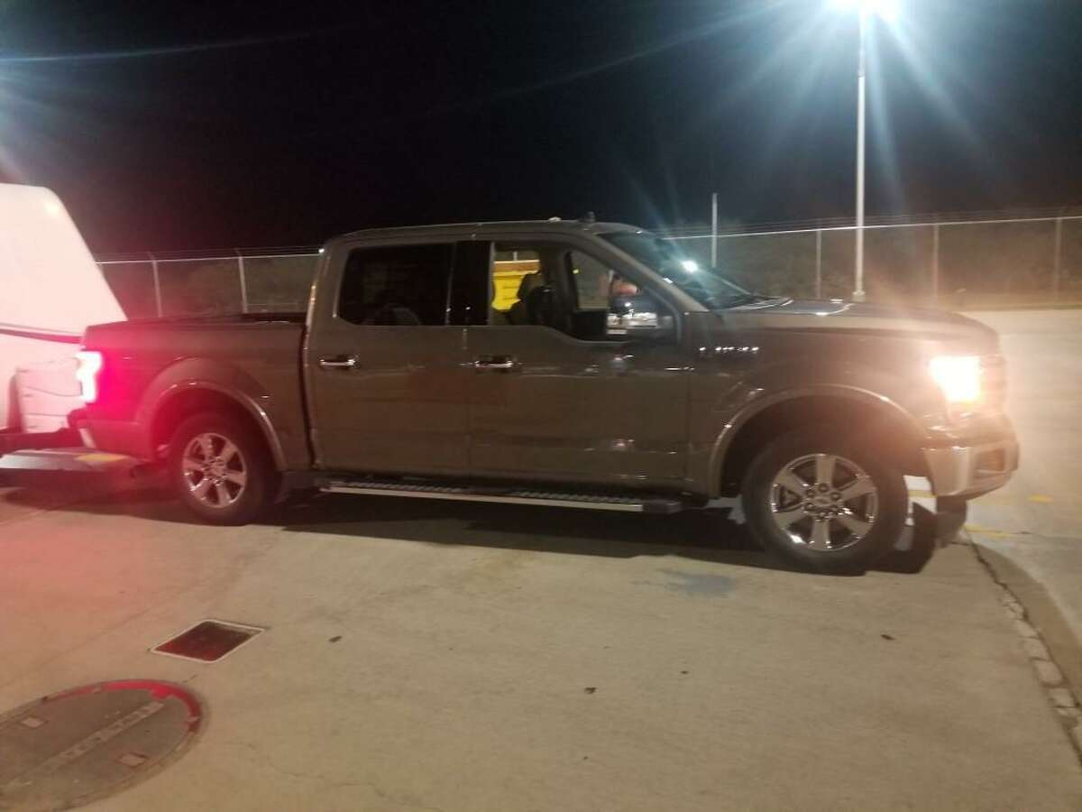 U.S. Border Patrol said this vehicle was reported stolen. Authorities said it was used during a human smuggling attempt.
