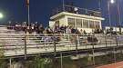 A limited number of fans were allowed for the Alvirne High School football team’s 2020 home opener due to COVID-19 restrictions, in Hudson, N.H.