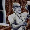 Artist Troy Freeman is close to finishing a mural on the east side of the Maryville Heritage Museum that includes four Major League Baseball players who are originally from Maryville including Ken Oberkfell, Dwain Sloat, John “Buster” Lucas and Bob Boken.