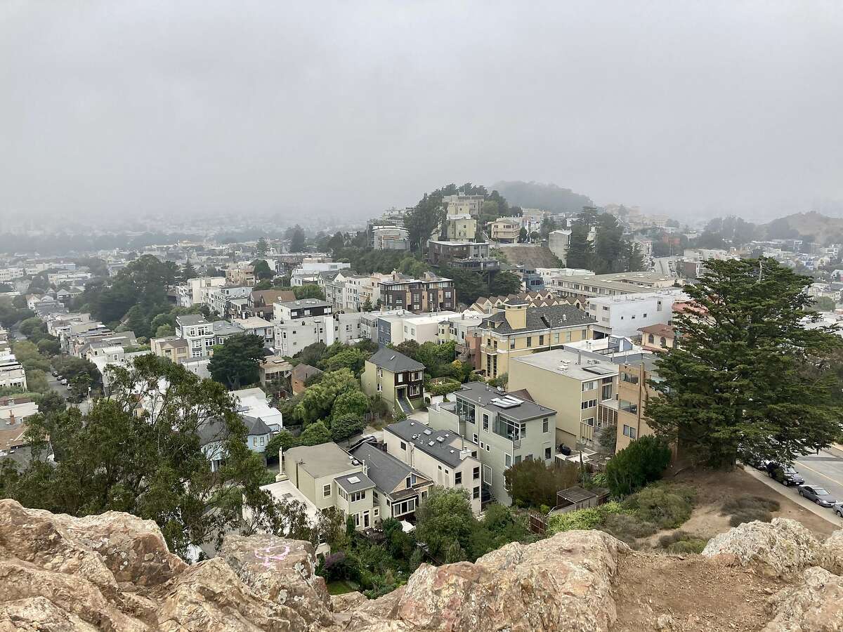 A view of San Francisco taken during a Peak 2 Peak hike on Oct. 7, 2020, the day Jim Jordan, R-Ohio, said Americans "don't want their neighborhoods turning into San Francisco."