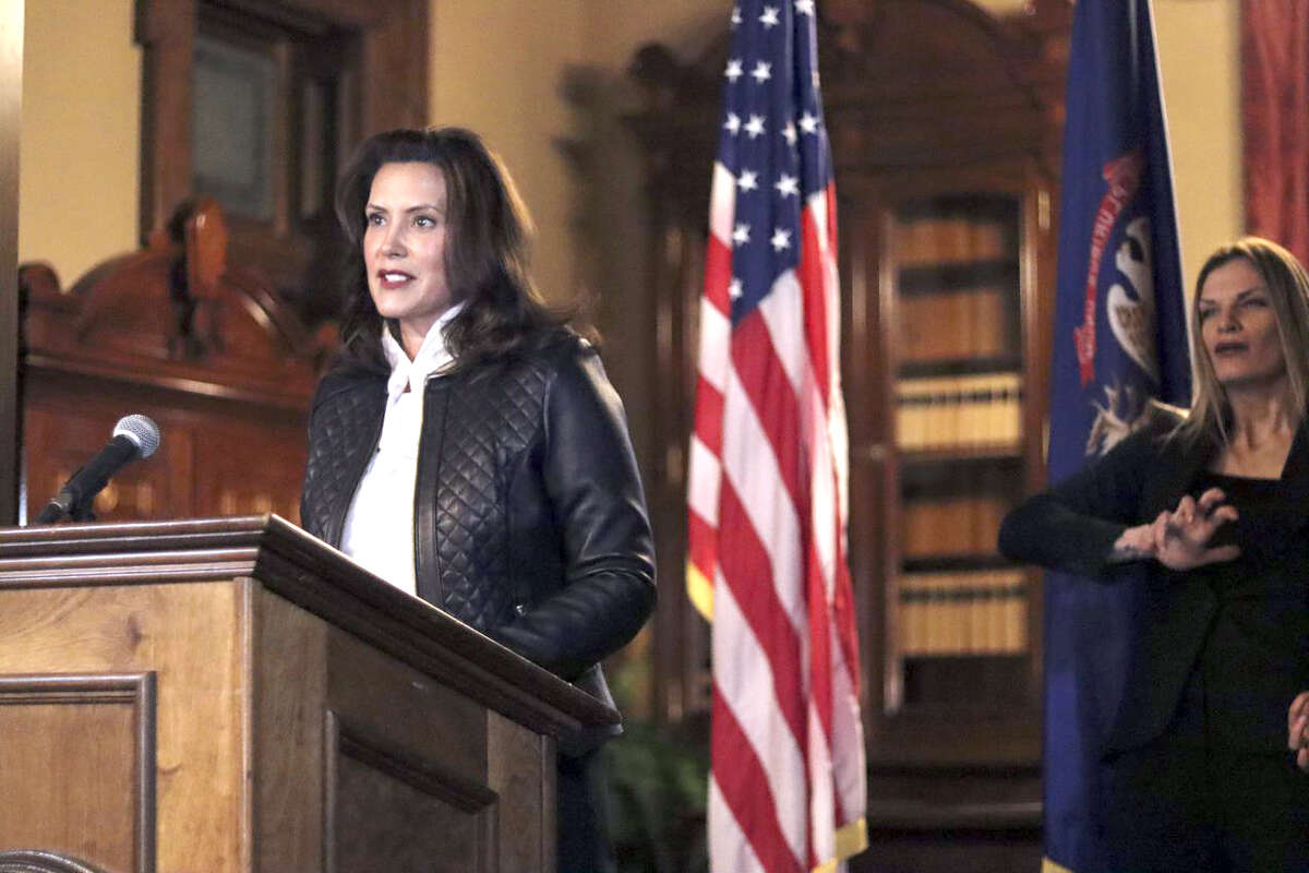 On Thursday, Gov. Gretchen Whitmer delivered remarks addressing Michiganders after the Michigan Attorney General, Michigan State Police, U.S. Department of Justice, and FBI announced state and federal charges against 13 members of two militia groups who were preparing to kidnap and possibly kill the governor.