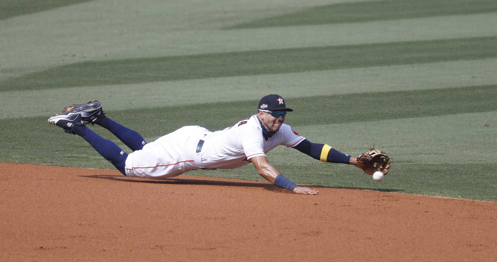 Was Astros pitcher Zack Greinke signaling pitch before Ramón Laureano home  run?