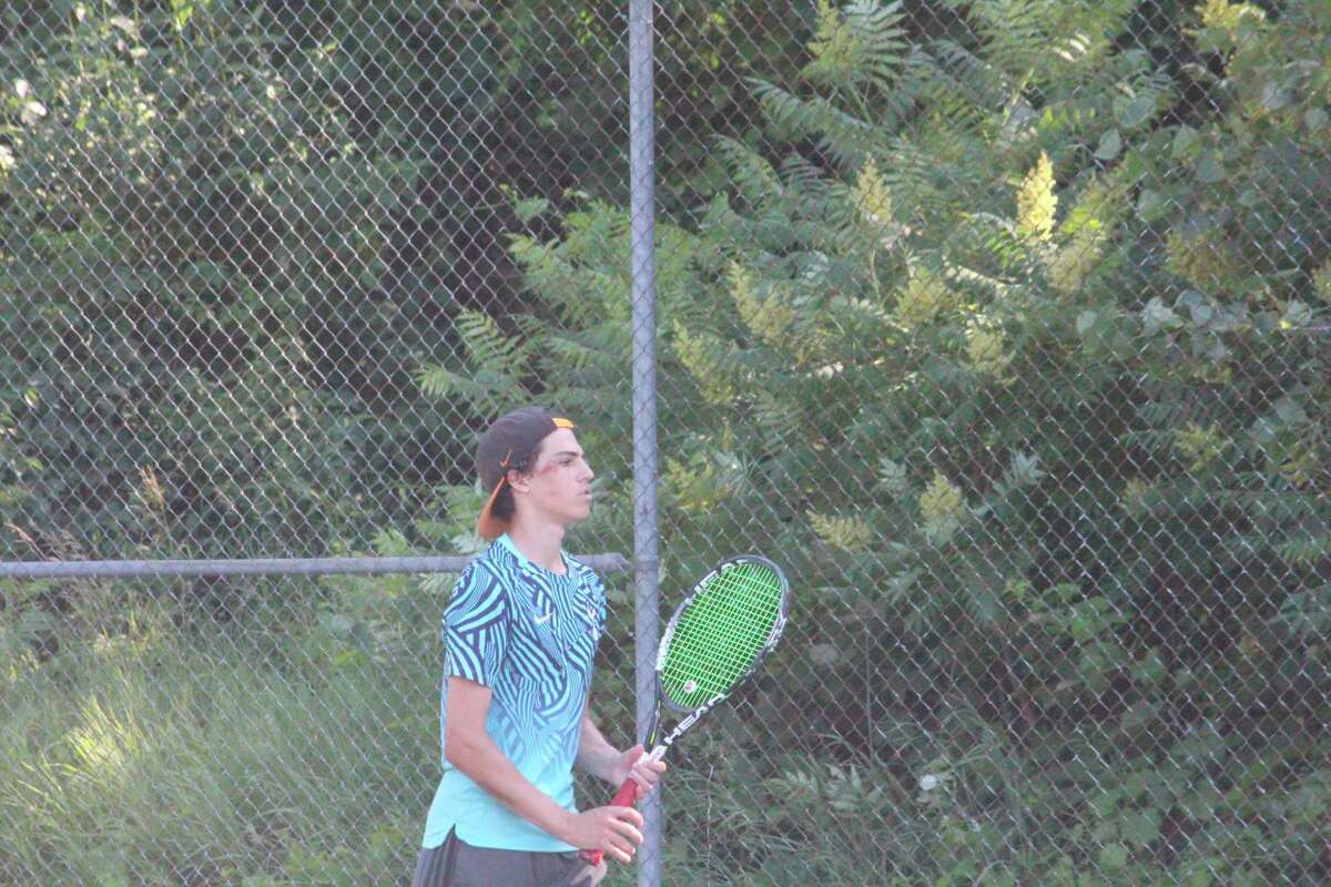 Owen Westerkamp and his Big Rapids tennis team is headed to the state finals. (Pioneer file photo)
