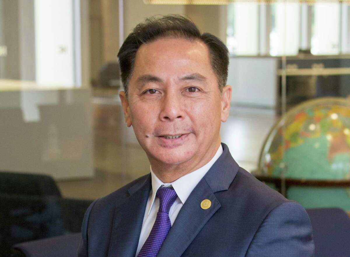 Hubert Vo is a candidate for Texas House of Representatives, District 149 shown Thursday August 25, 2016. (Jeremy Carter / Houston Chronicle) 00068544A