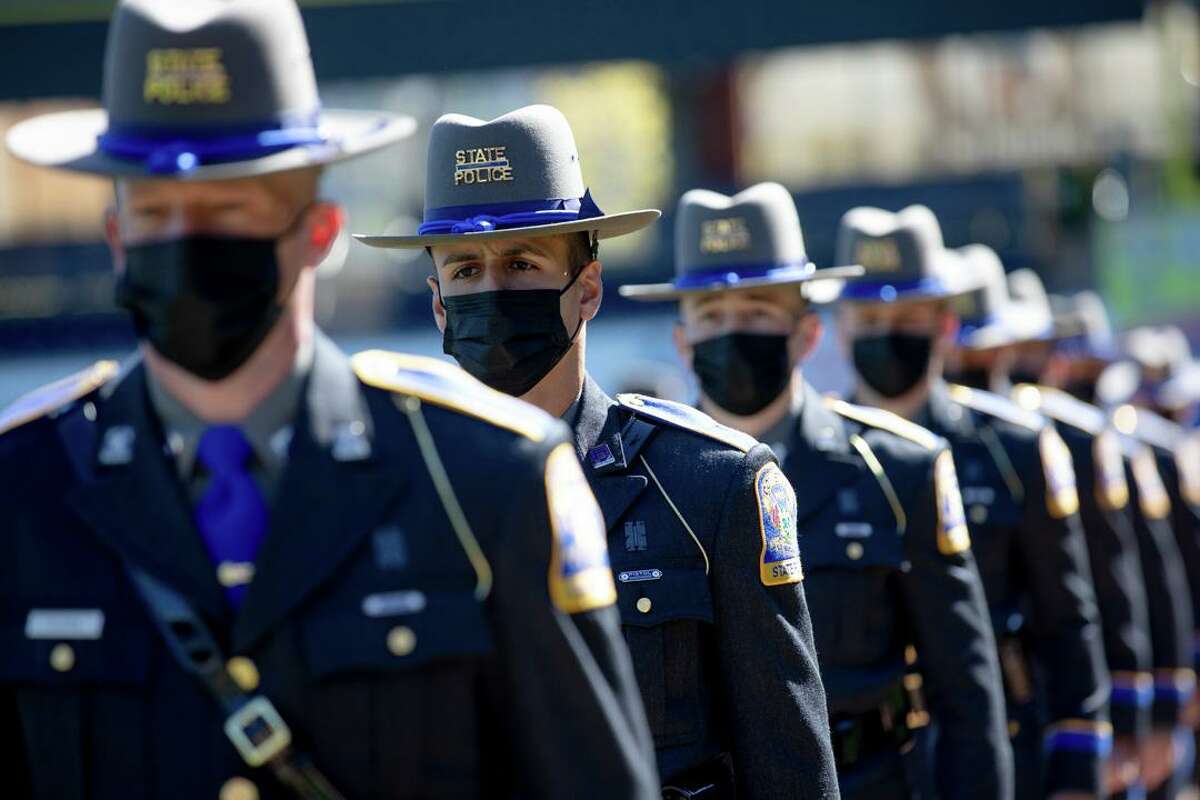 New CT state trooper class graduates to acclaim, tumult and scrutiny