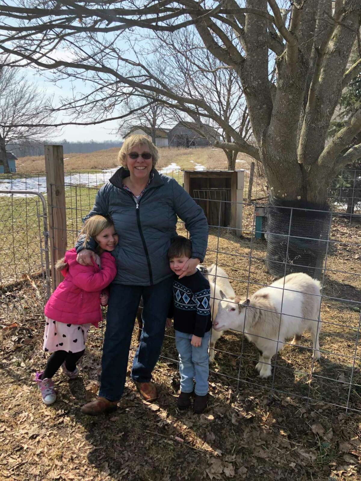 In her free time, Clark said she enjoys spending time with her grandkids, Piper and Oscar. "Oscar is named after my dad, so that was a real honor," she said. (Courtesy photo)