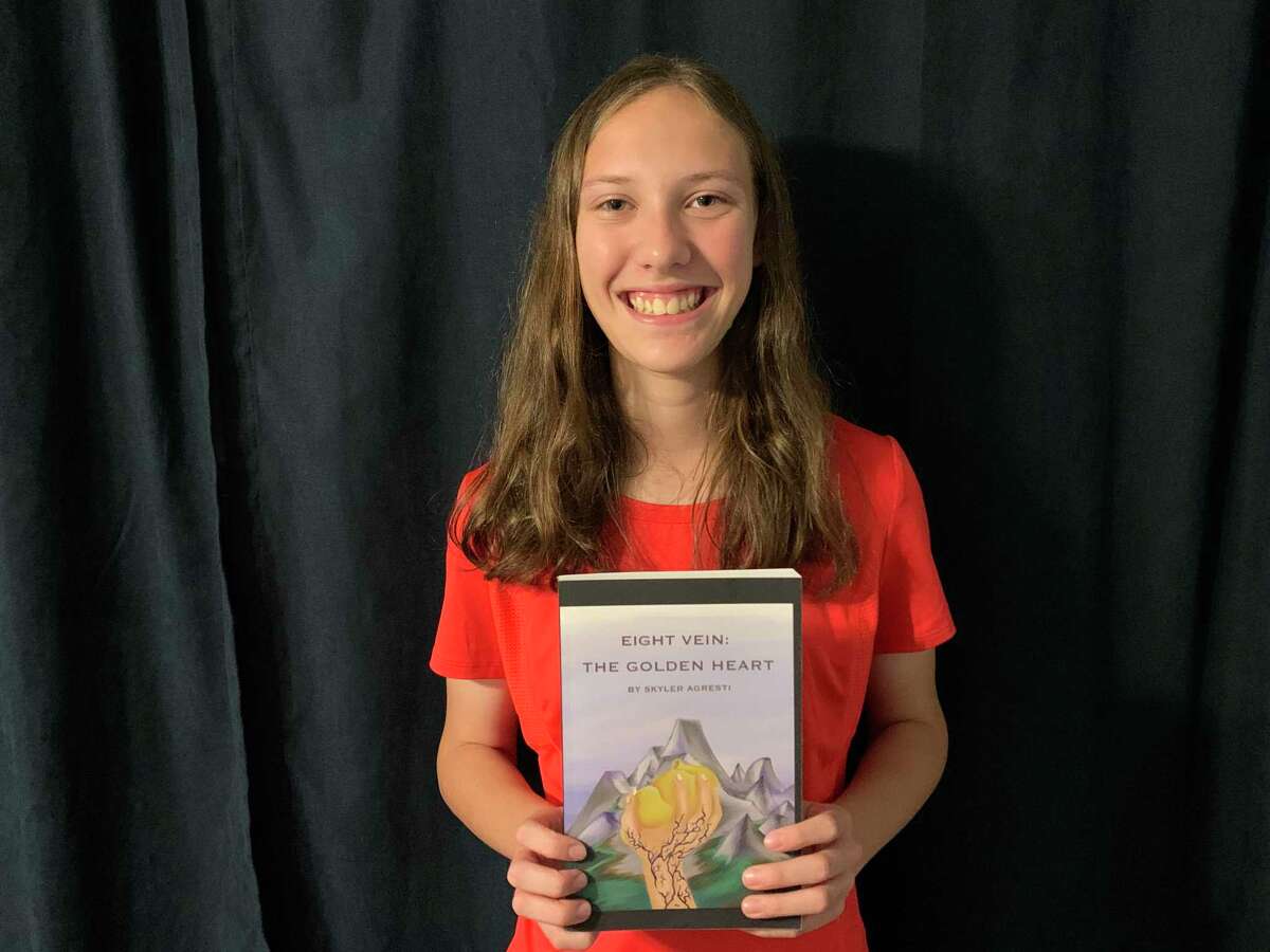 Skyler Agresti, 15, of Milford, has just published her first book.