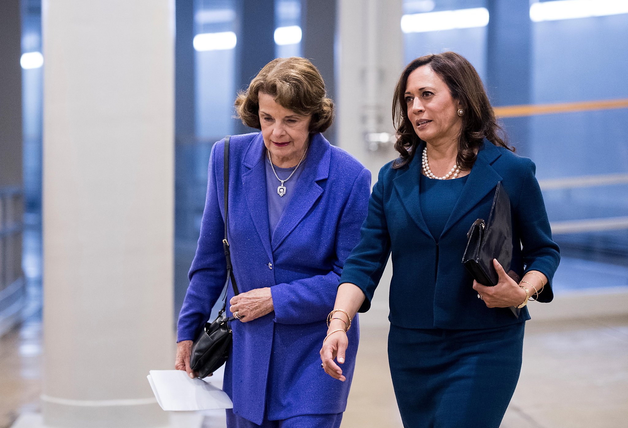 Pressure on Kamala Harris, Dianne Feinstein at Amy Coney Barrett's confirmation hearing