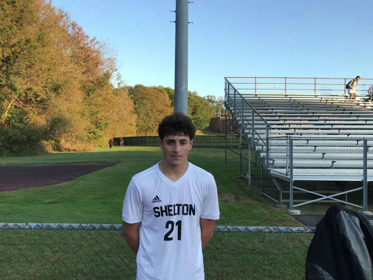 Alessio Sciortino scored the first goal in Shelton's 2-0 victory over Foran.