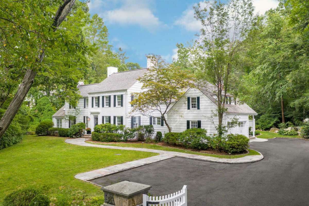 Homes selling in the $2 to $4 million range, like this colonial on Husted Lane, are the hottest segment of the current real-estate market in Greenwich.