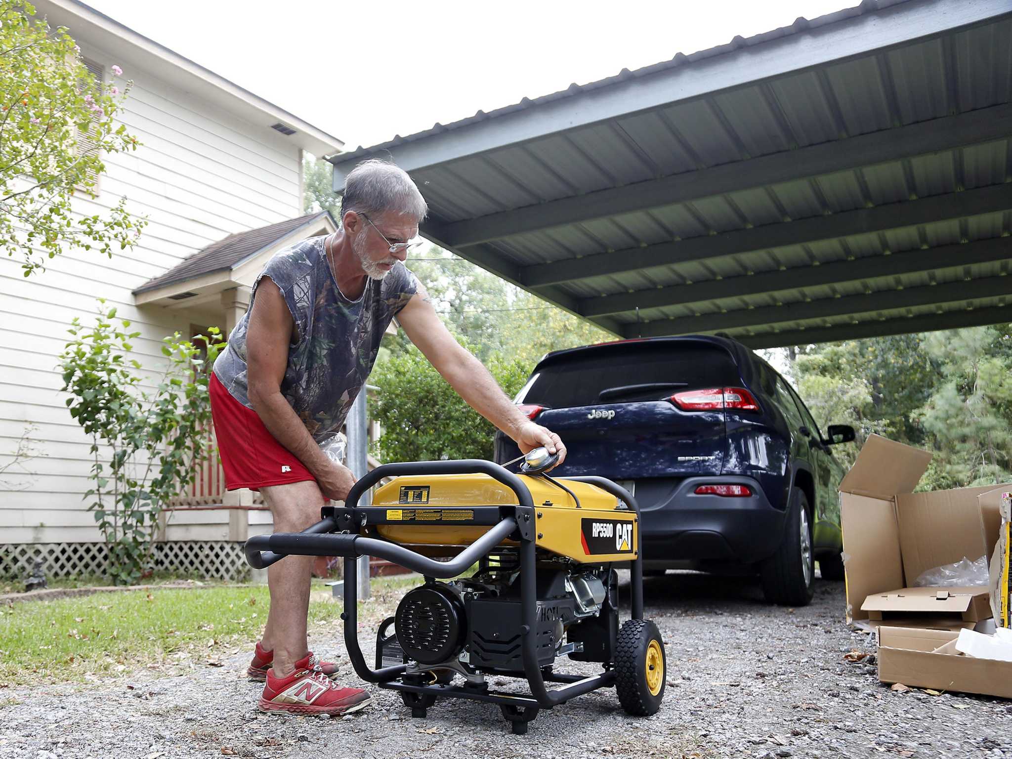 Safety first Use gaspowered generators with care