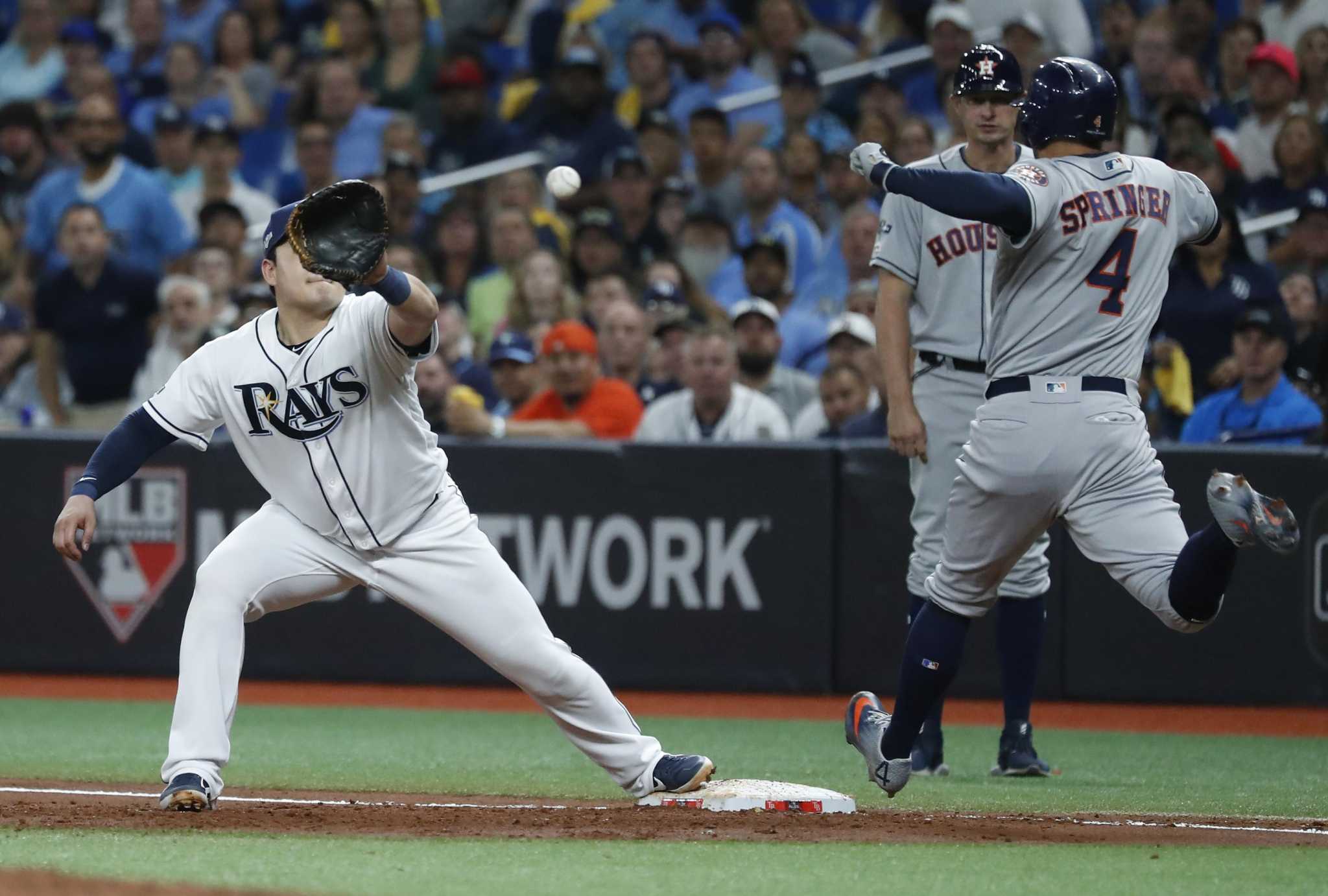 With Ji-Man Choi gone, Yandy Diaz is first in line to play first base for  Rays