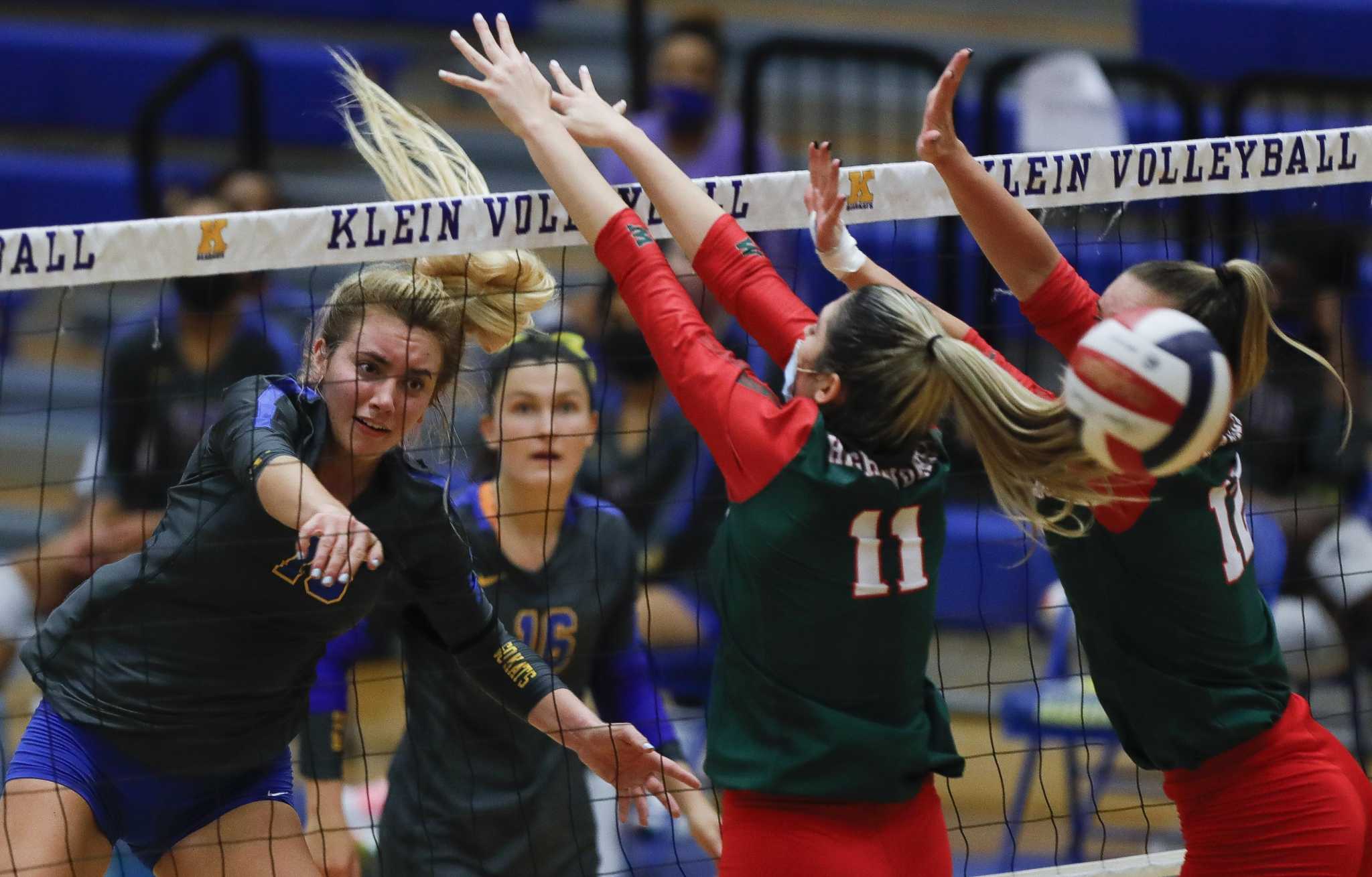 VOLLEYBALL Klein sweeps The Woodlands in battle of top 6A programs