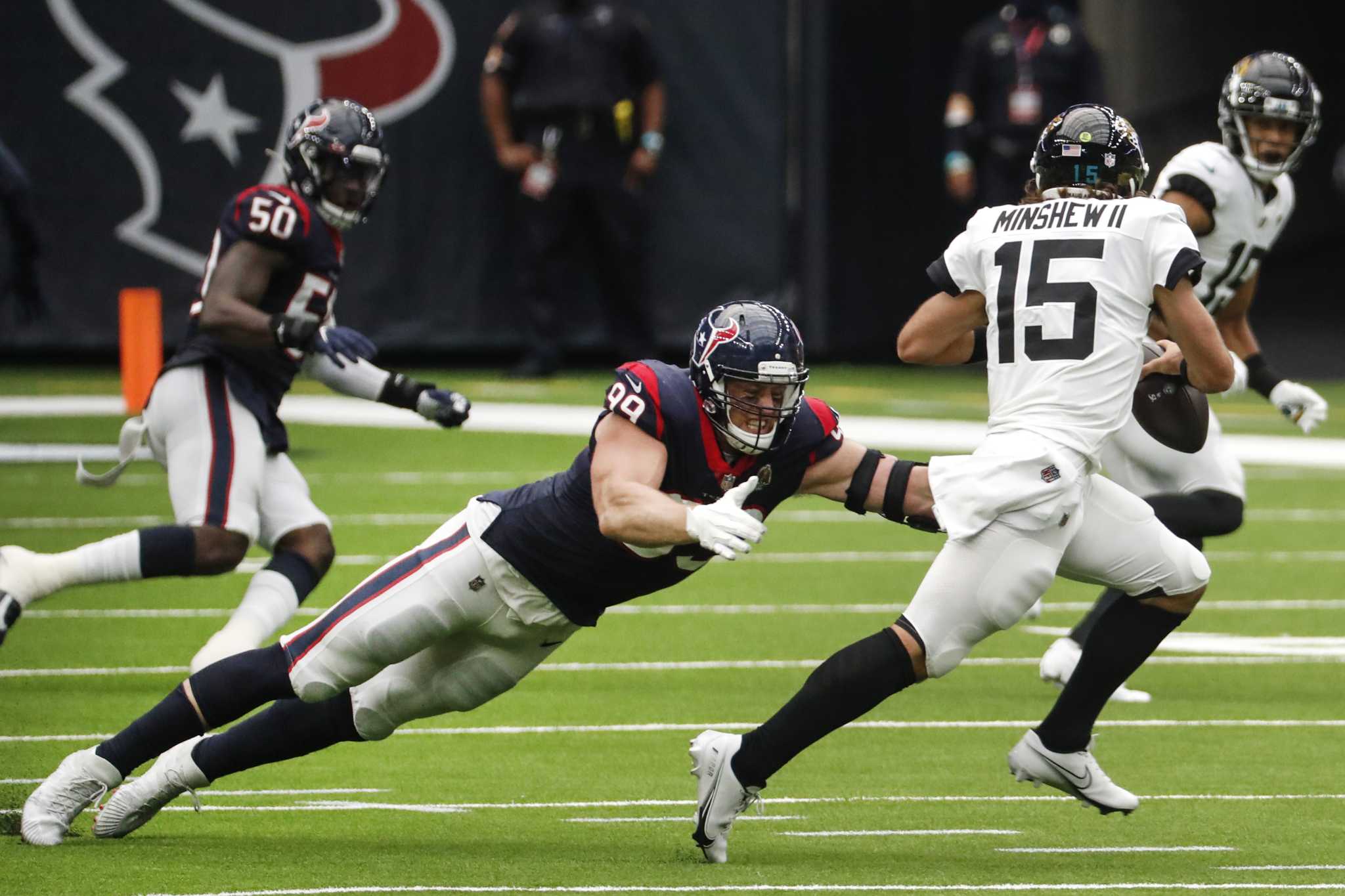 Jacksonville Jaguars rout Houston Texans at NRG Stadium