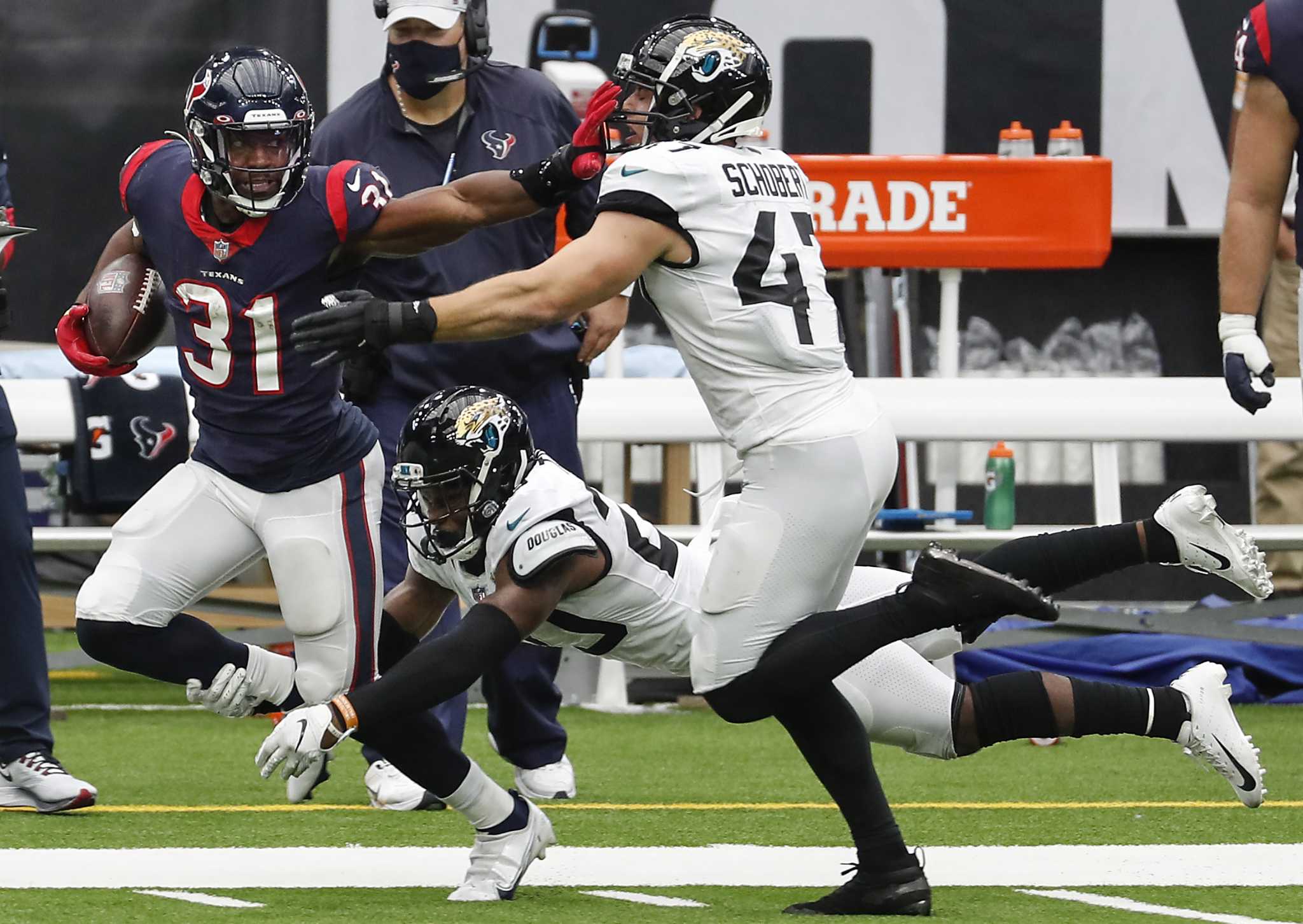 Jerome Solomon's Texans vs. Bears report card