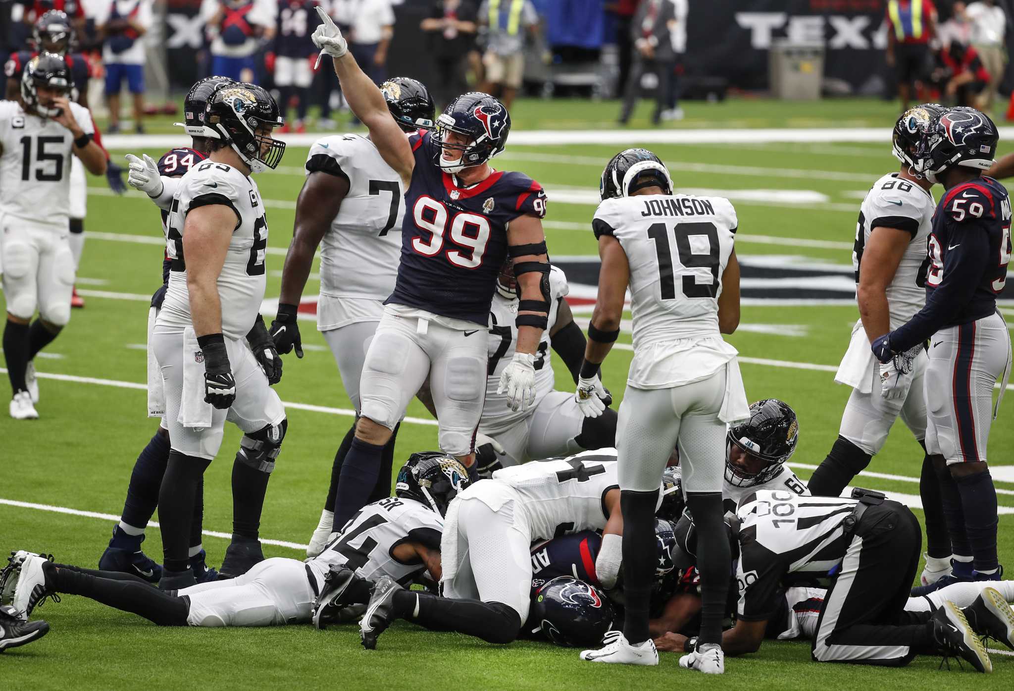 Jacksonville Jaguars rout Houston Texans at NRG Stadium