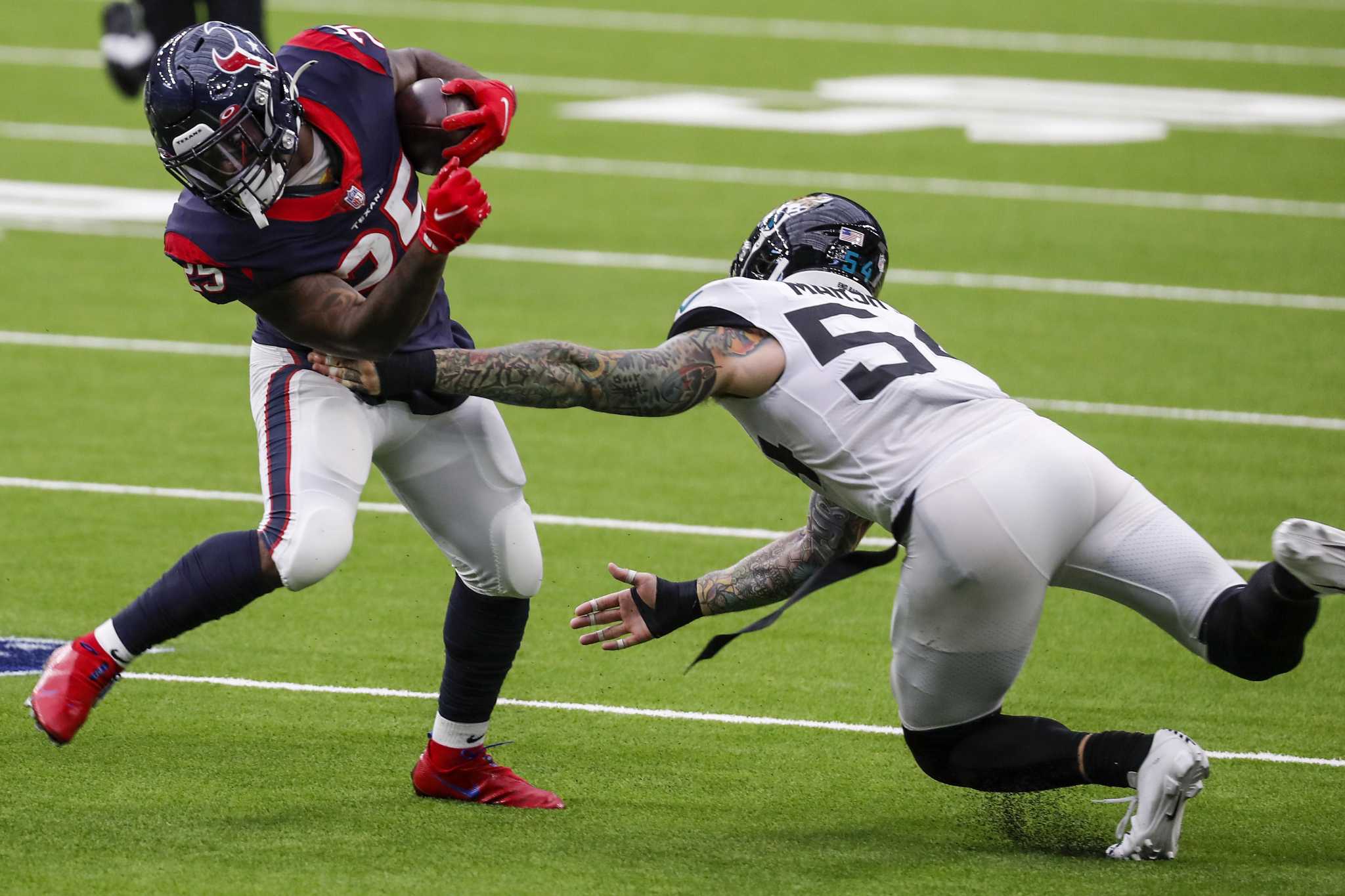 Texans RB Duke Johnson in line for more playing time
