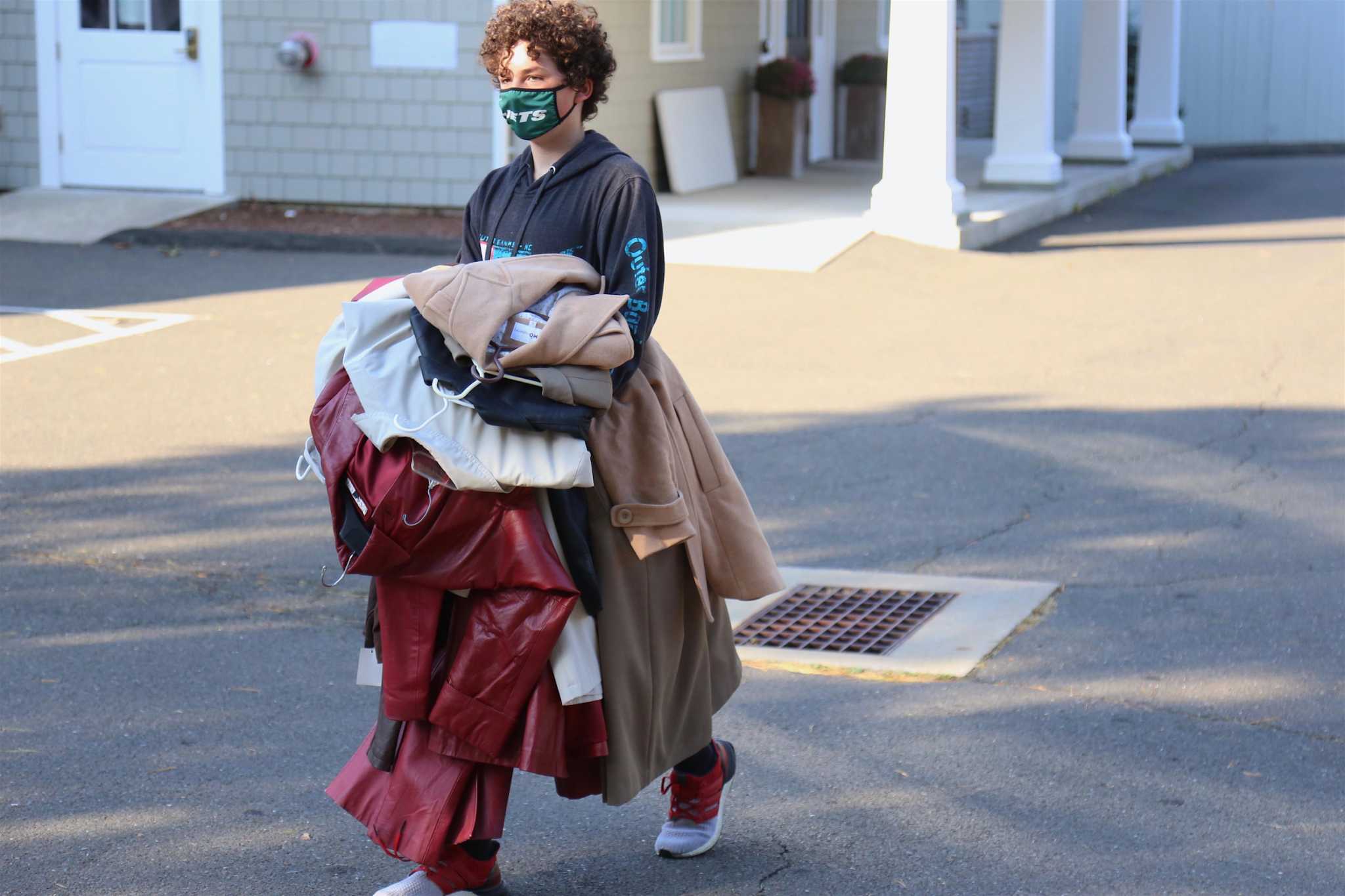 PHOTOS: Person-to-Person holds fall coat drive in Darien