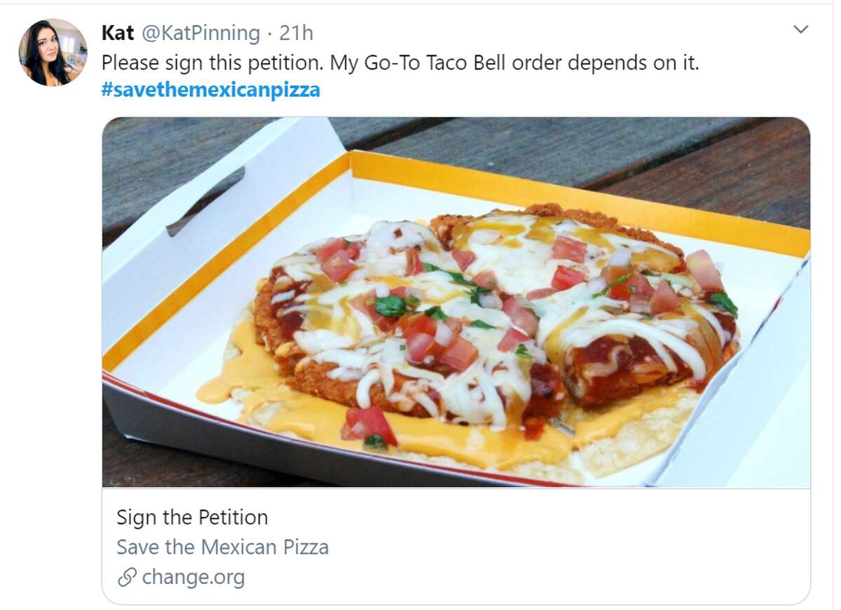 Taco Bell fans rally to save Mexican pizza
