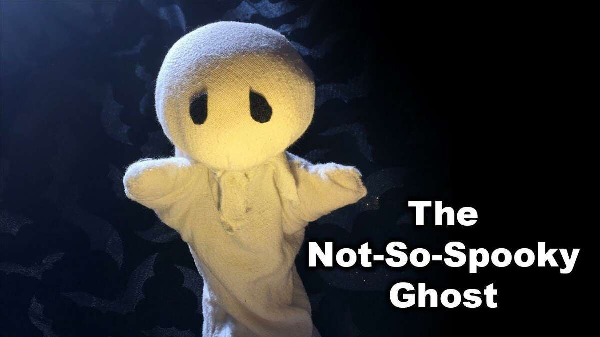 “The Not So Spooky Ghost” by WonderSpark fuses puppetry and storytelling with memorable characters and silly songs. The Not-So-Spooky Ghost, his skeleton father and a mysterious scarecrow have lots of laughs in this all-ages virtual Halloween puppet show.